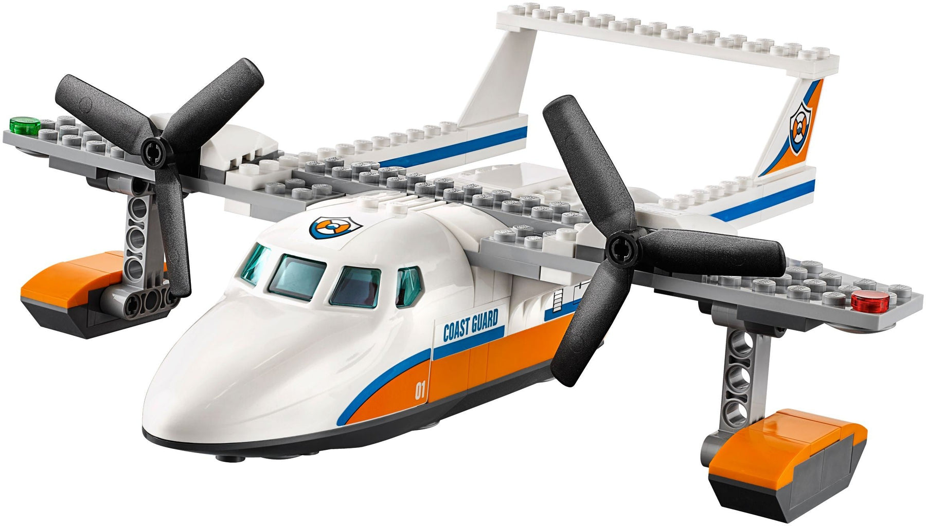 LEGO 60164 Sea Rescue Plane with Water Scooter & Raft - SuperSaverAU - view 2