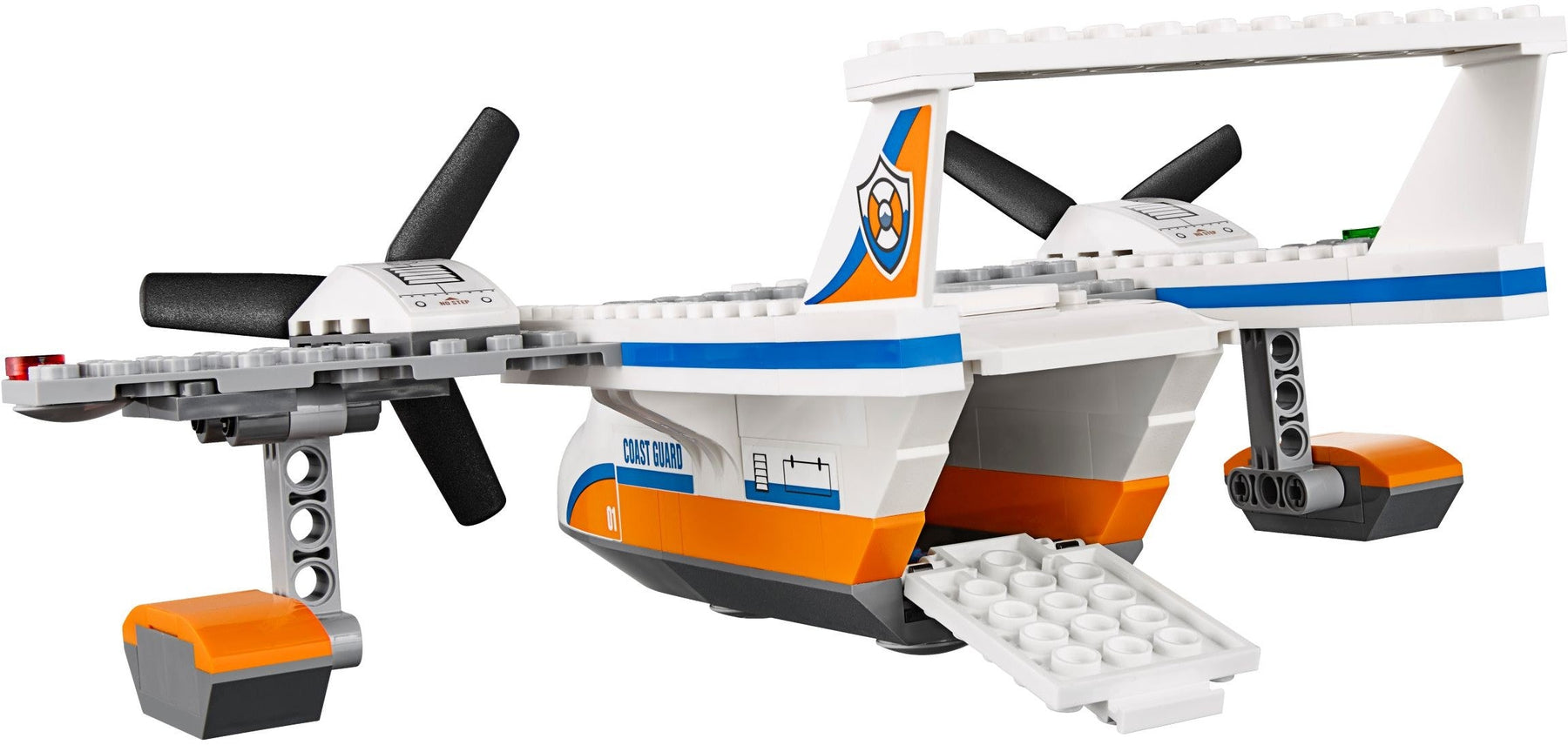 LEGO 60164 Sea Rescue Plane with Water Scooter & Raft - SuperSaverAU - view 3