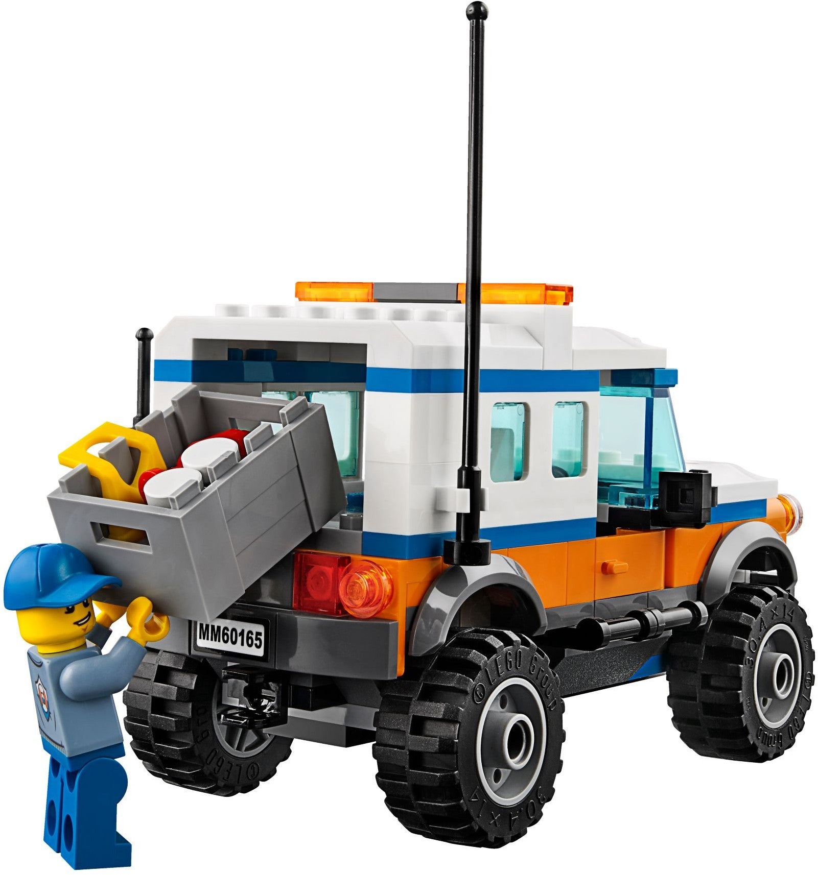 LEGO 60165 Coast Guard 4x4 Response Unit & Rescue Boat - SuperSaverAU - view 4