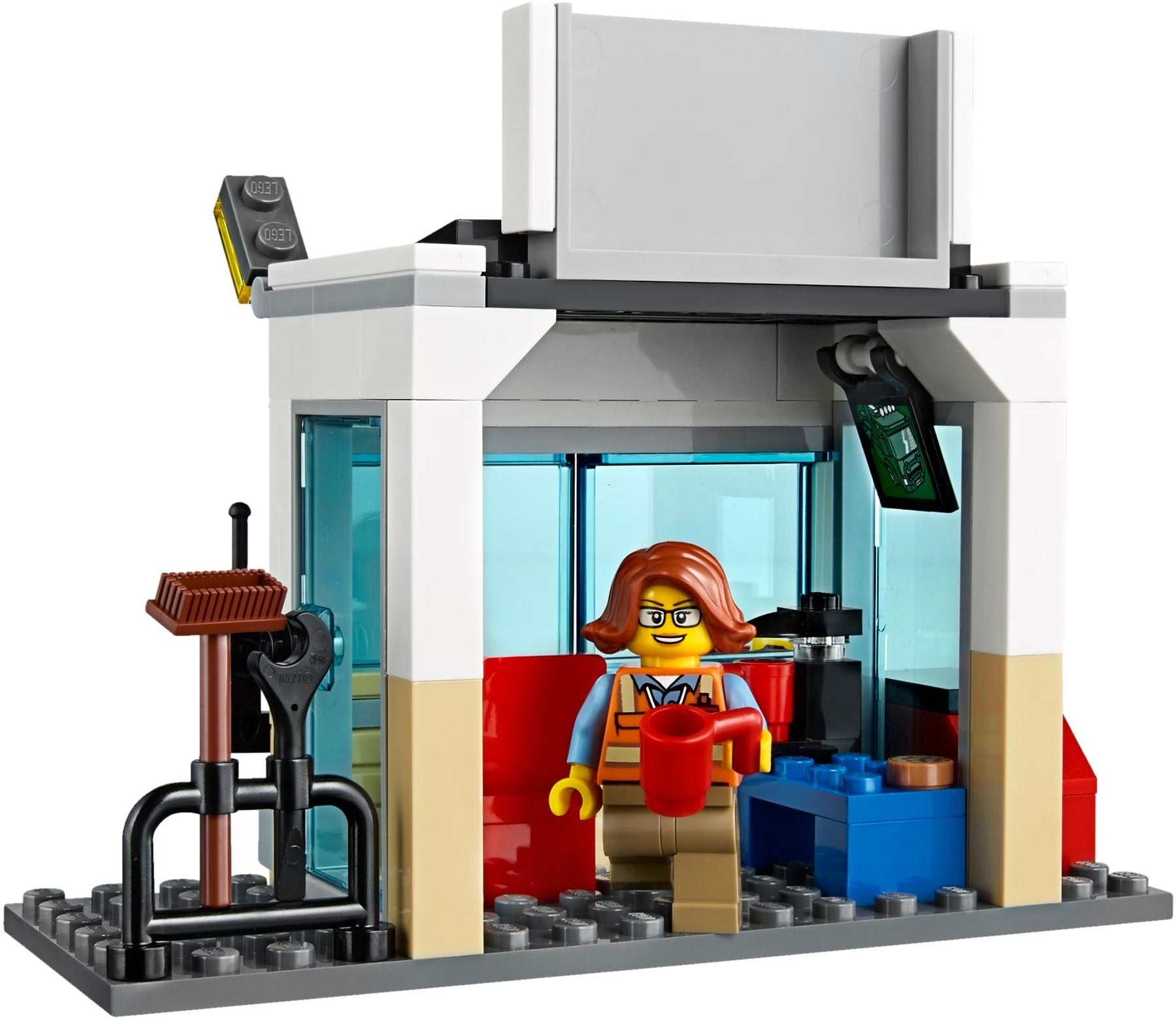 LEGO 60169 Cargo Terminal: Truck, Forklift & Telehandler - SuperSaverAU - view 5