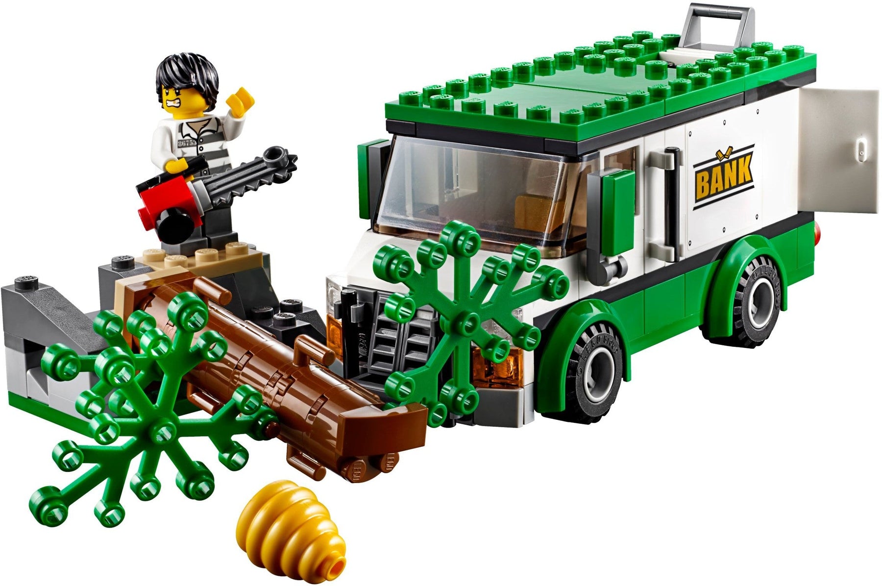 LEGO 60175 Mountain River Heist: Police vs. Crooks Gold Chase - SuperSaverAU - view 7