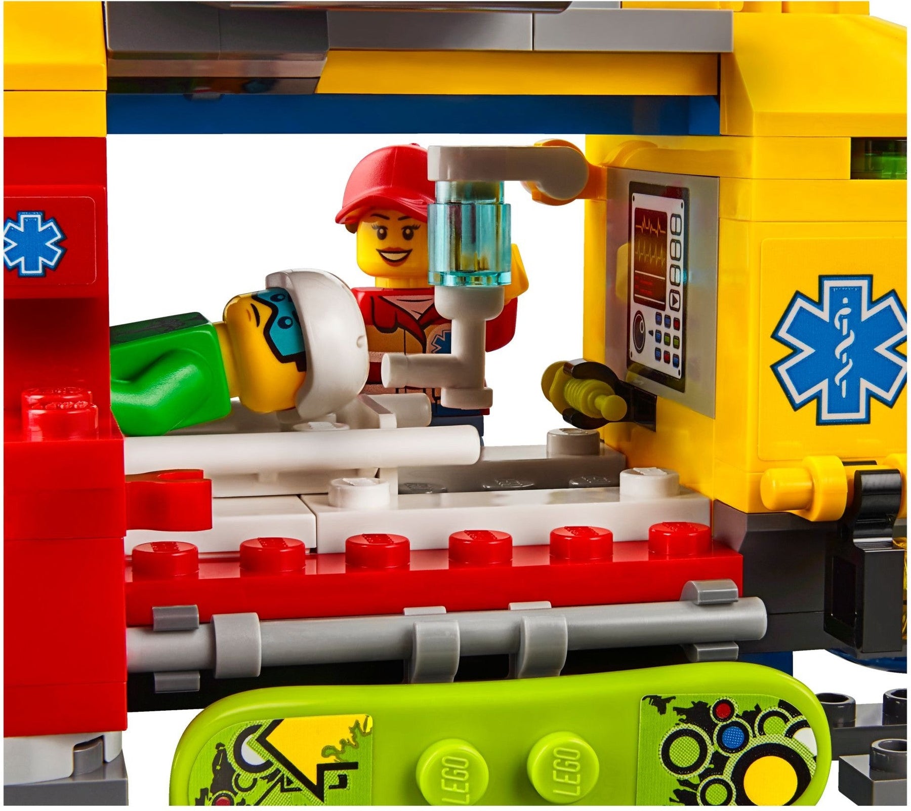 LEGO 60179 Ambulance Helicopter: Rescue Mission Toy Set - SuperSaverAU - view 3