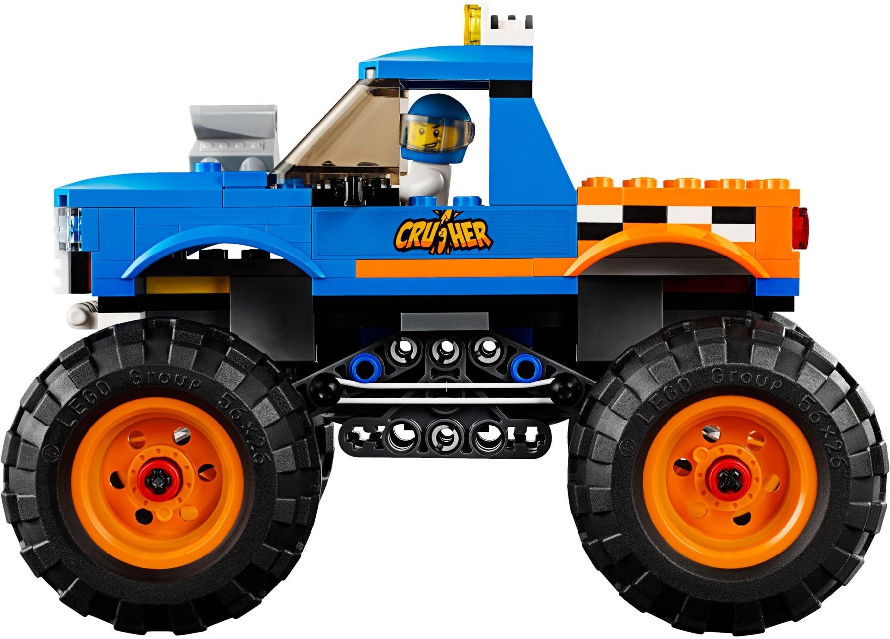 LEGO 60180 Monster Truck: Jump Ramp & Fire Stunt Show - SuperSaverAU - view 3