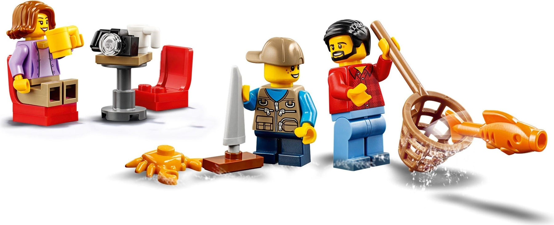LEGO 60182 Pickup & Caravan Camping Adventure Toy Set - SuperSaverAU - view 4