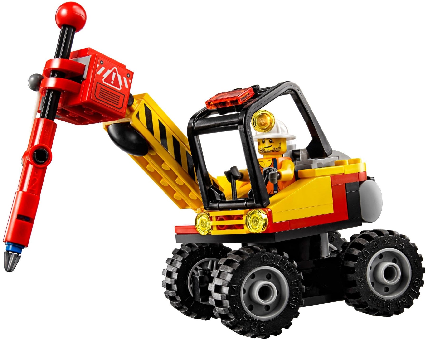 LEGO 60185 Mining Power Splitter: Excavator Toy with Gold Nugget - SuperSaverAU - view 3