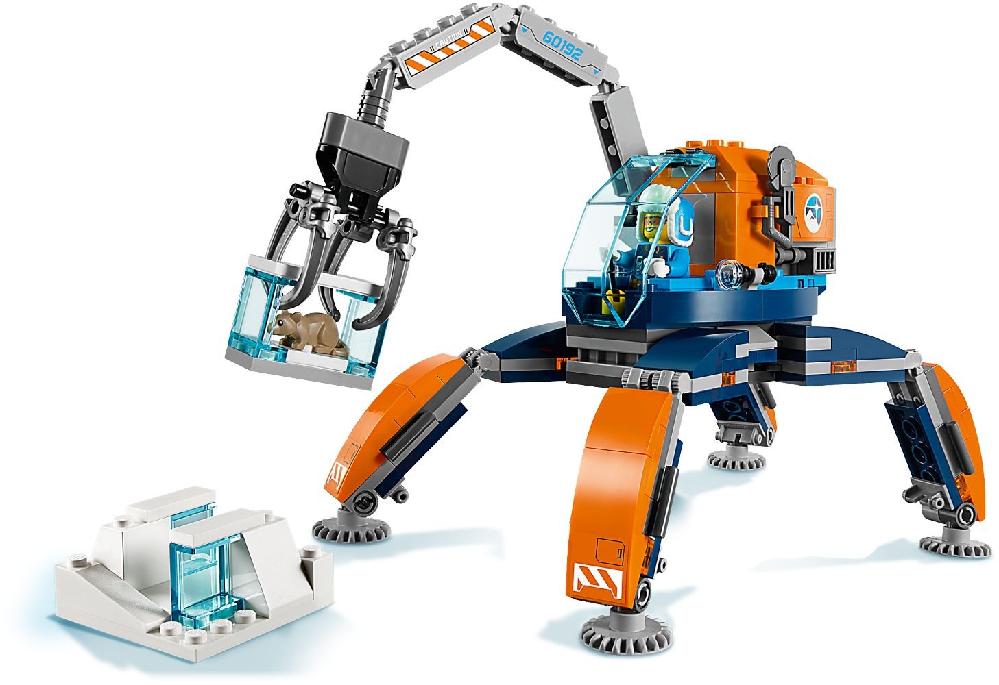 LEGO 60192 Arctic Ice Crawler - Expedition Set with Minifigure - SuperSaverAU - view 2