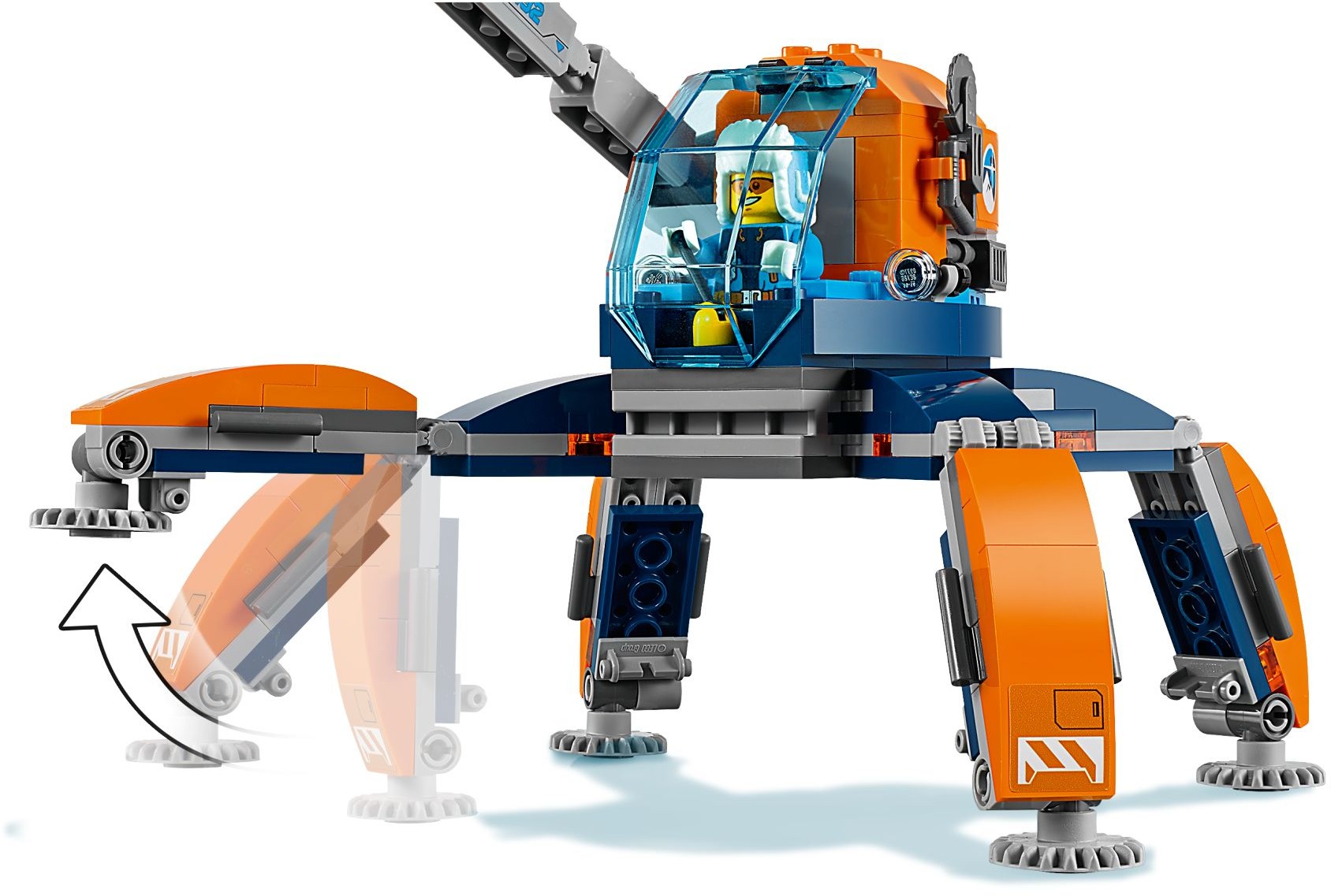 LEGO 60192 Arctic Ice Crawler - Expedition Set with Minifigure - SuperSaverAU - view 3