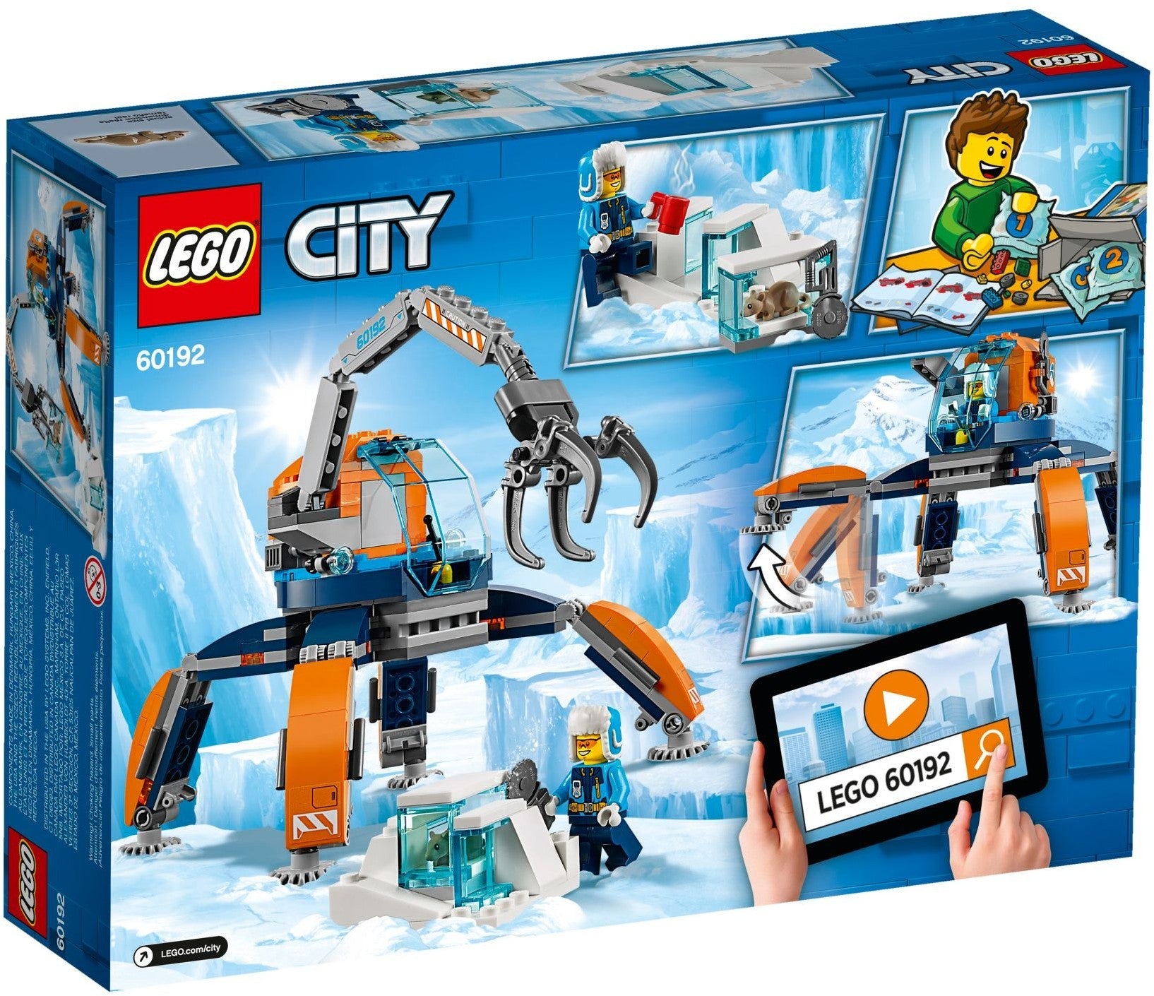 LEGO 60192 Arctic Ice Crawler - Expedition Set with Minifigure - SuperSaverAU - view 4