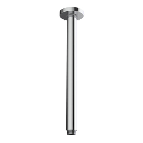 Mondella Resonance 300mm Chrome Straight Ceiling Shower Arm, Grade 304 Stainless Steel