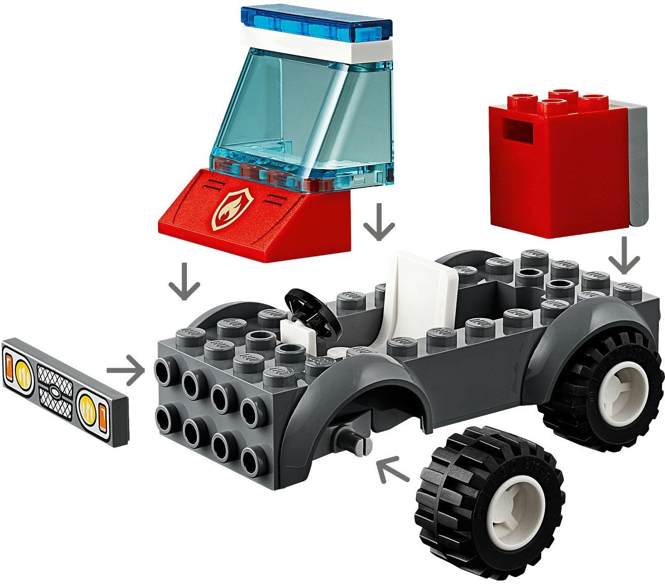 LEGO 60212 Fire Truck & Barbecue Rescue - SuperSaverAU - view 4