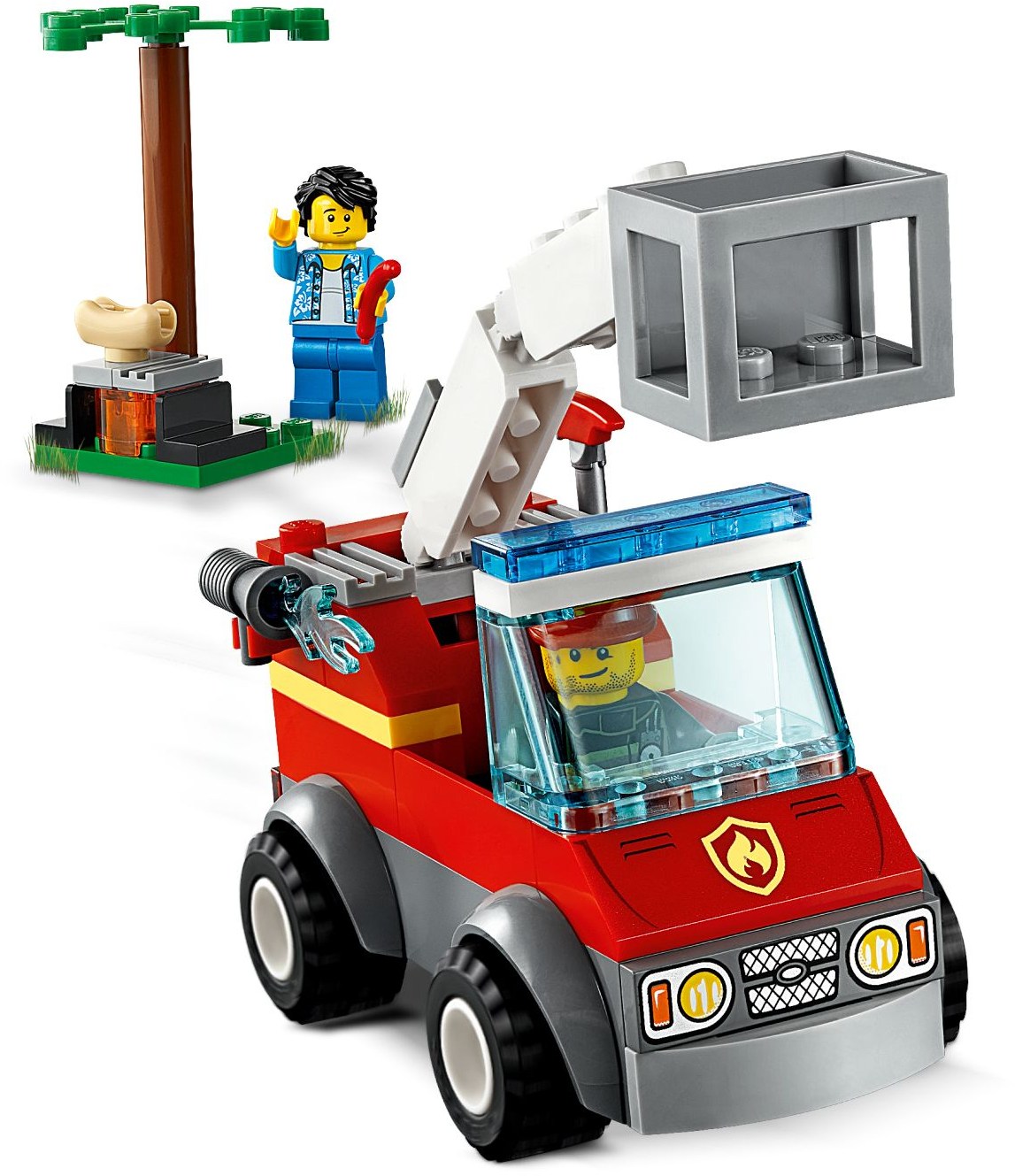 LEGO 60212 Fire Truck & Barbecue Rescue - SuperSaverAU - view 5