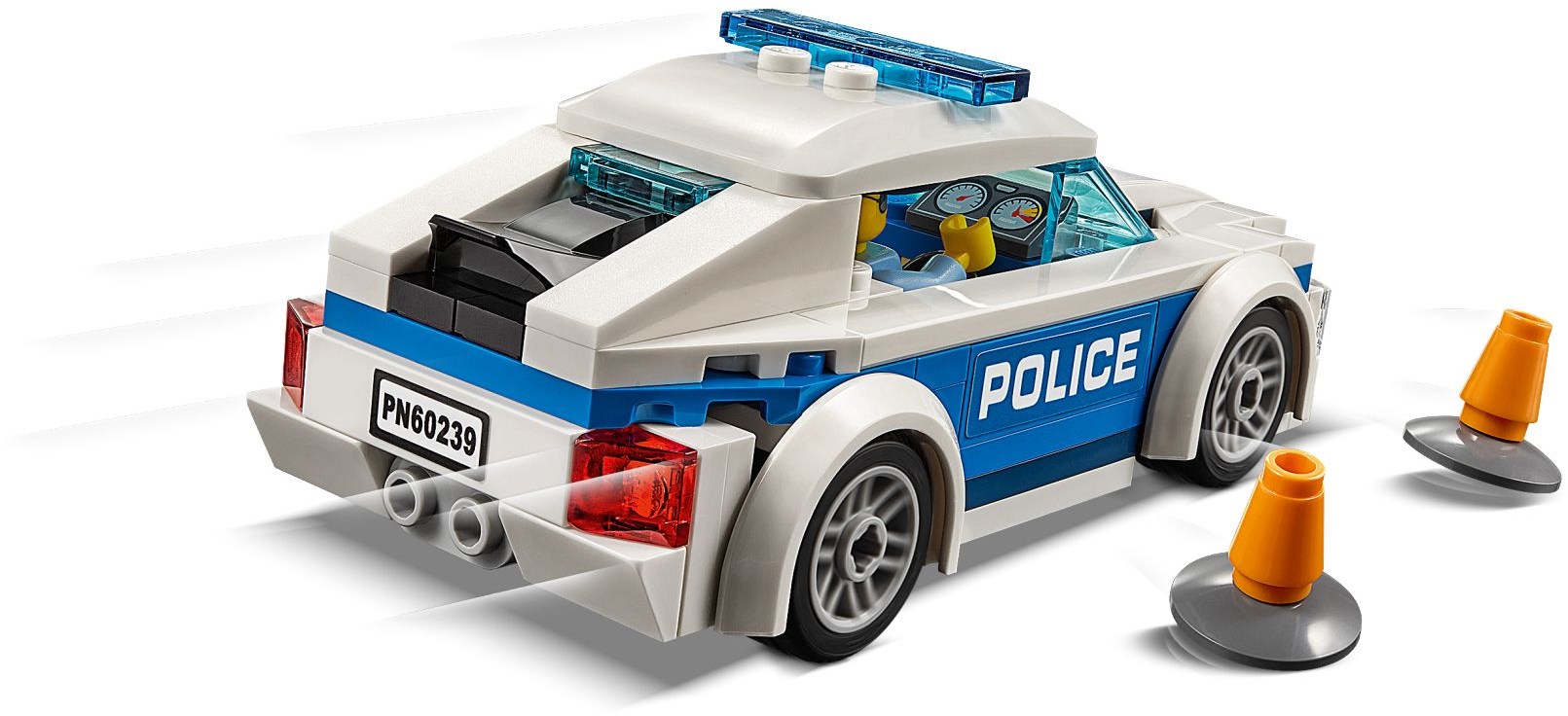 LEGO 60239 Police Patrol Car Toy with Minifigure - SuperSaverAU - view 3