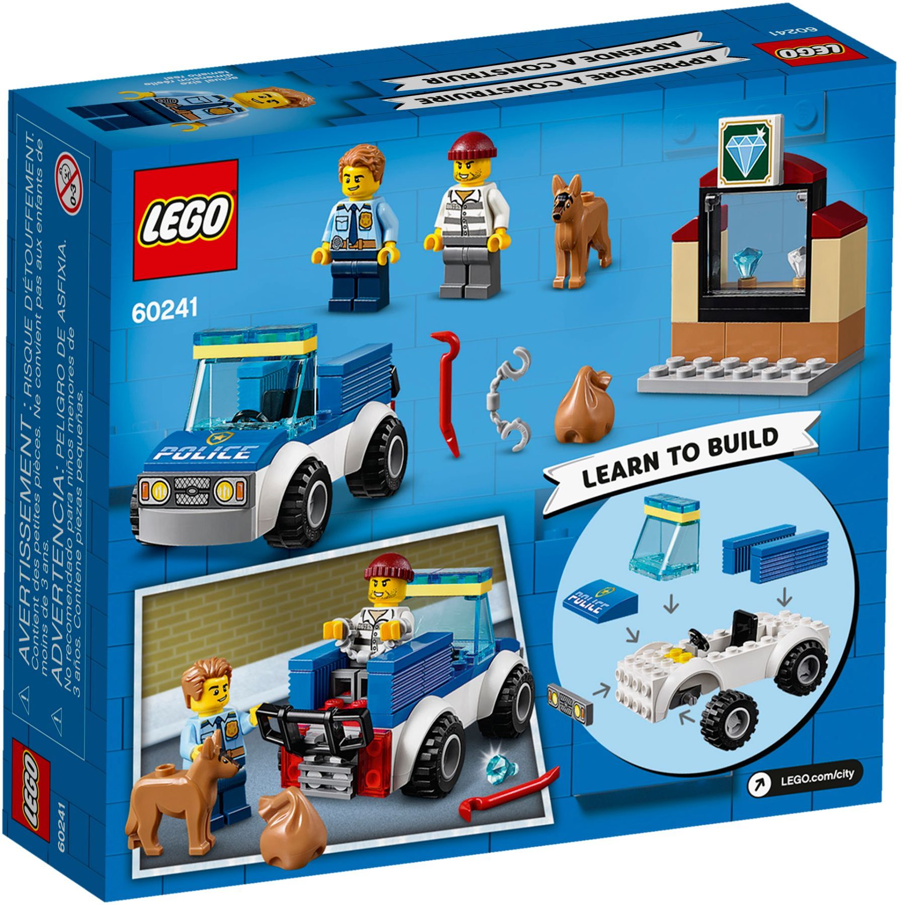 LEGO 60241 Police Dog Unit: Crook Chase! - SuperSaverAU - view 4