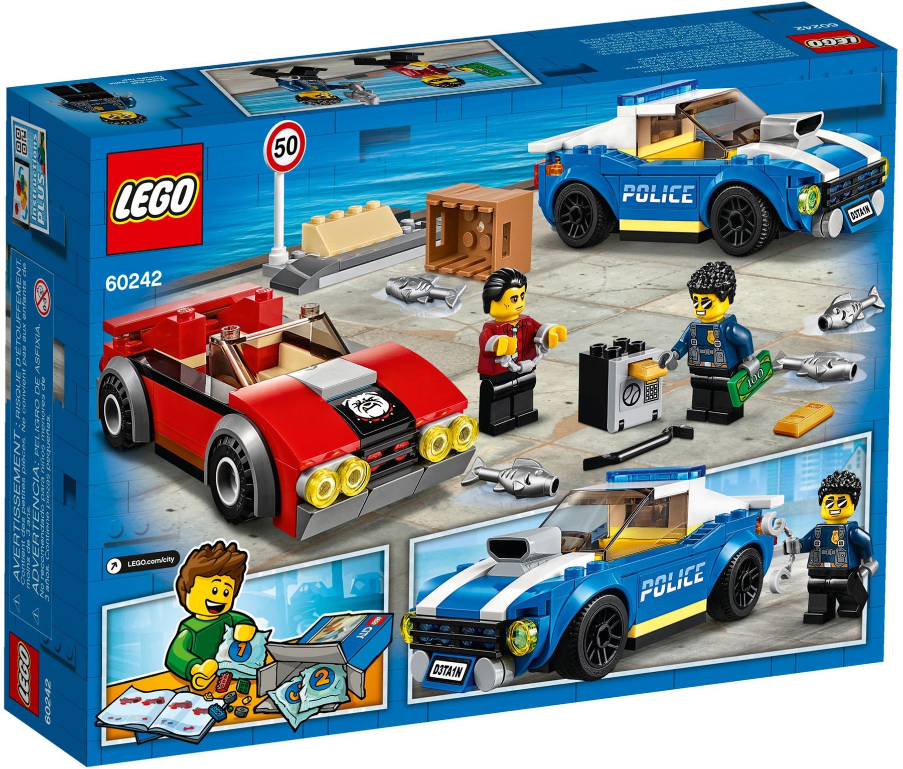 LEGO 60242 Police Car Chase - Duke DeTain vs. Vito - SuperSaverAU - view 4