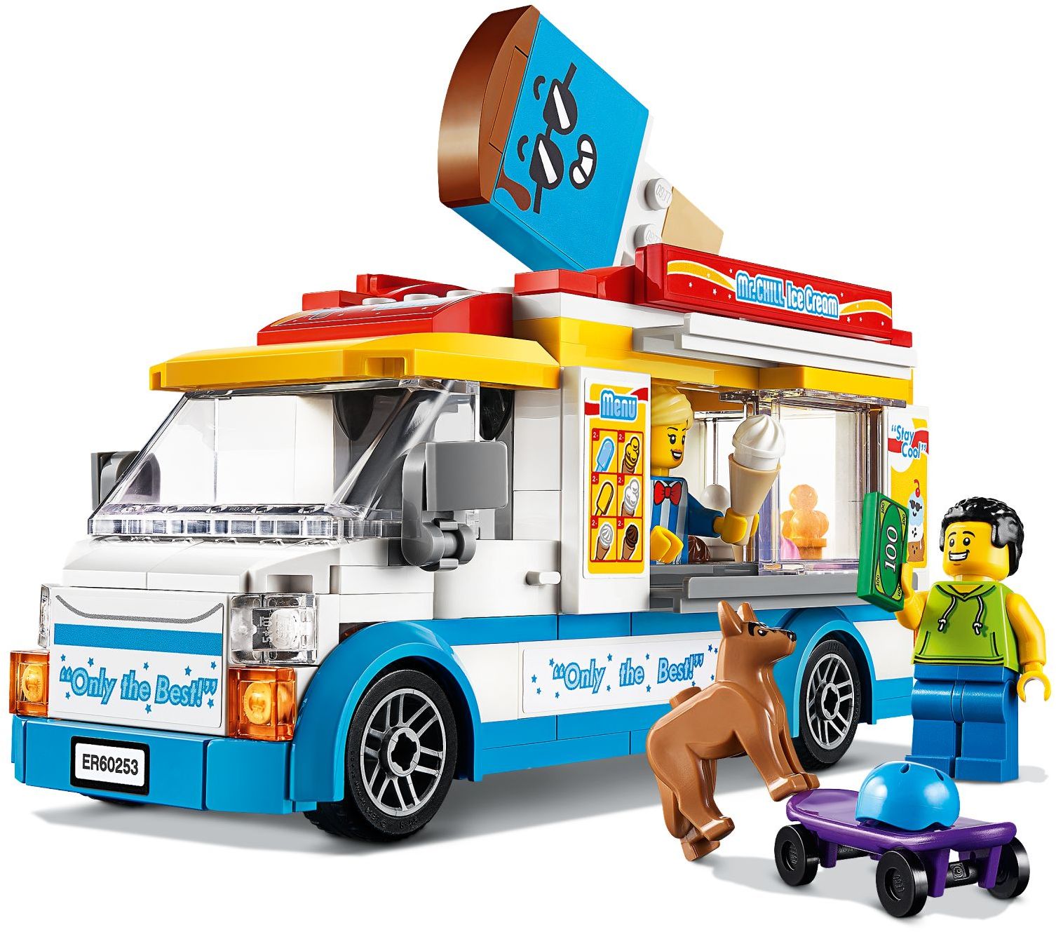 LEGO 60253 City Great Vehicles Ice-Cream Truck Toy - SuperSaverAU - view 2
