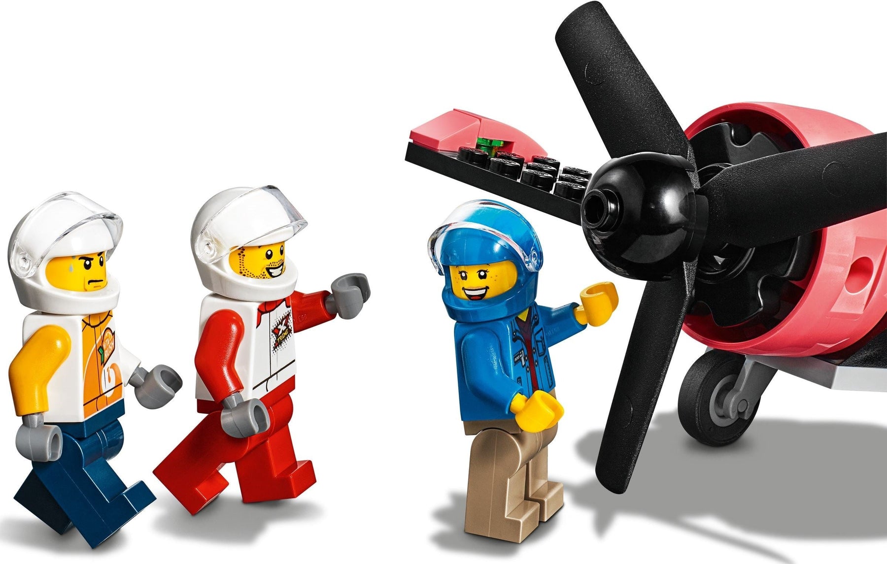 LEGO 60260 Air Race: Toy Helicopters & Stunt Plane - SuperSaverAU - view 3
