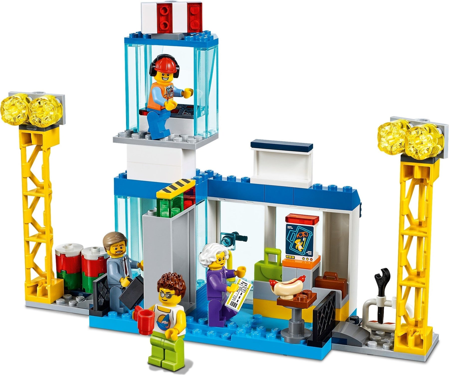 LEGO 60261 City Central Airport - Plane, Minifigures & Terminal - SuperSaverAU - view 4