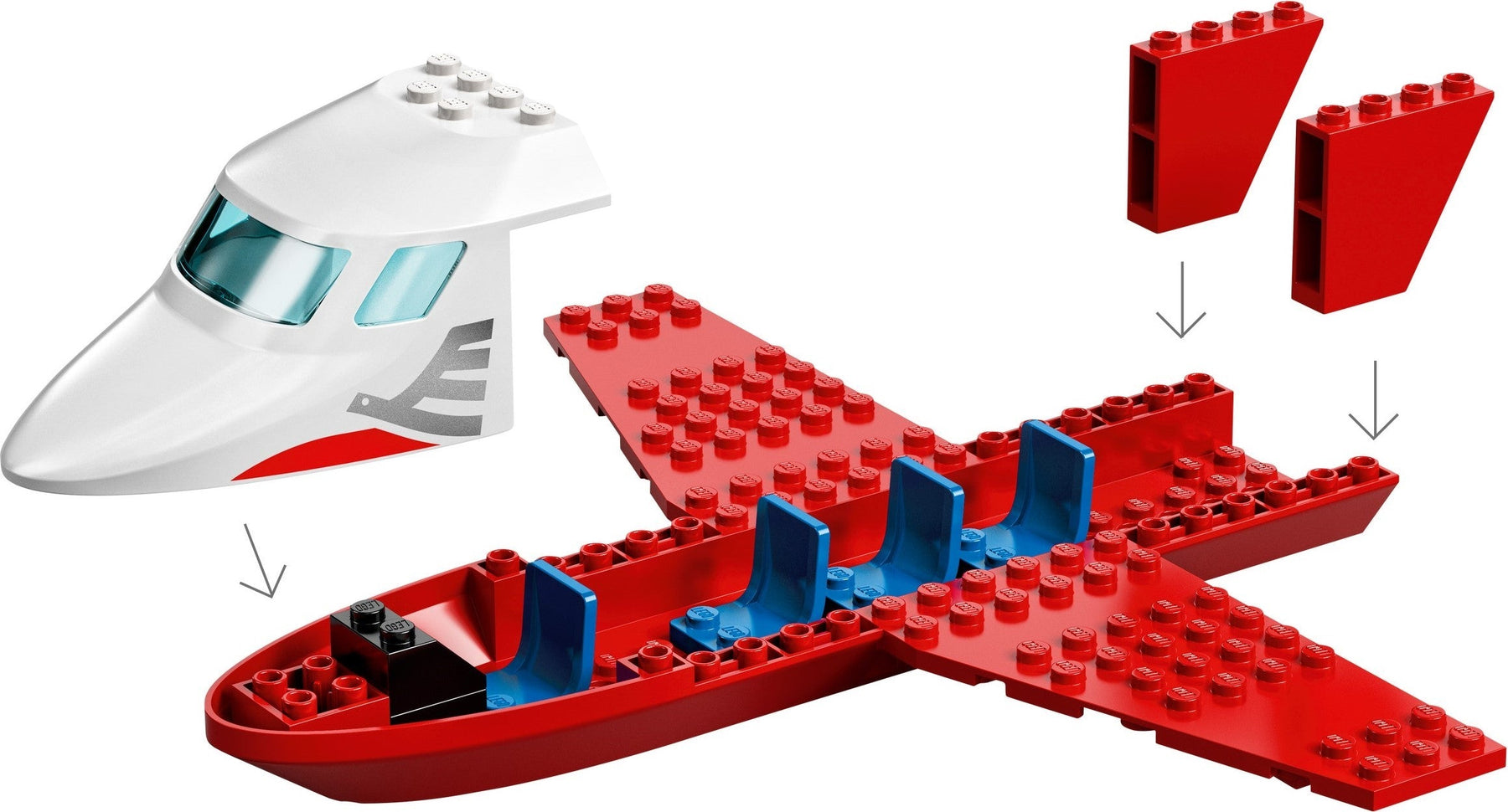 LEGO 60261 City Central Airport - Plane, Minifigures & Terminal - SuperSaverAU - view 6