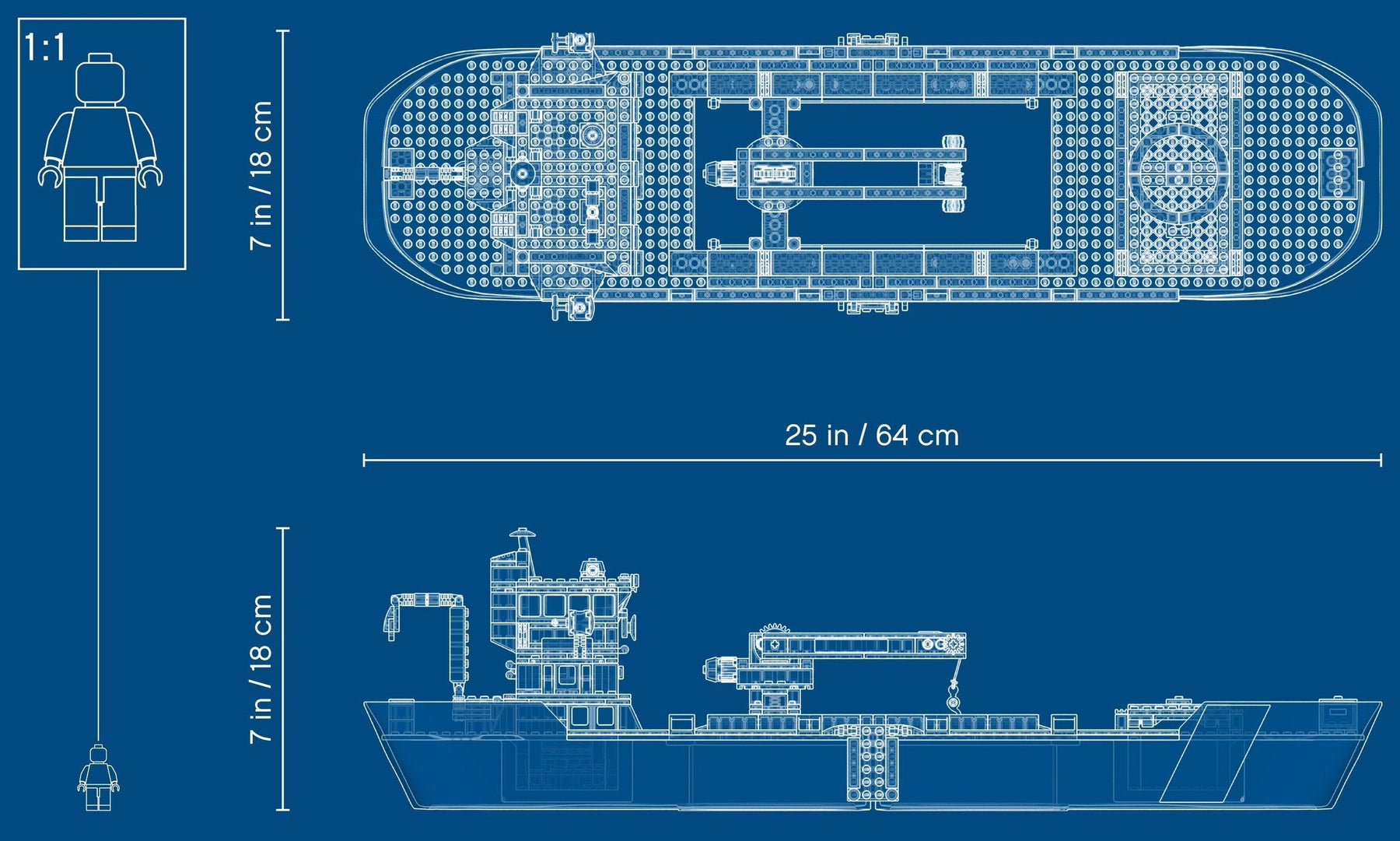 LEGO 60266 Ocean Exploration Ship: Floating Ship with Submarine & Helicopter - SuperSaverAU - view 2