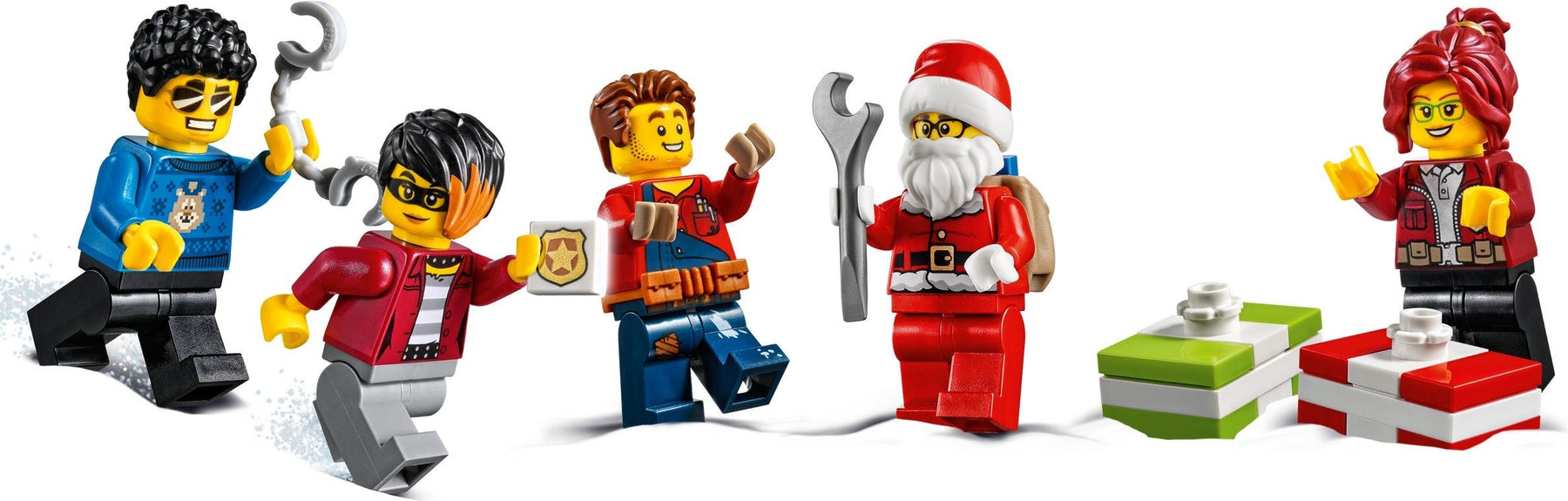 LEGO 60268 City Advent Calendar: Festive Fun with Minifigures - SuperSaverAU - view 4