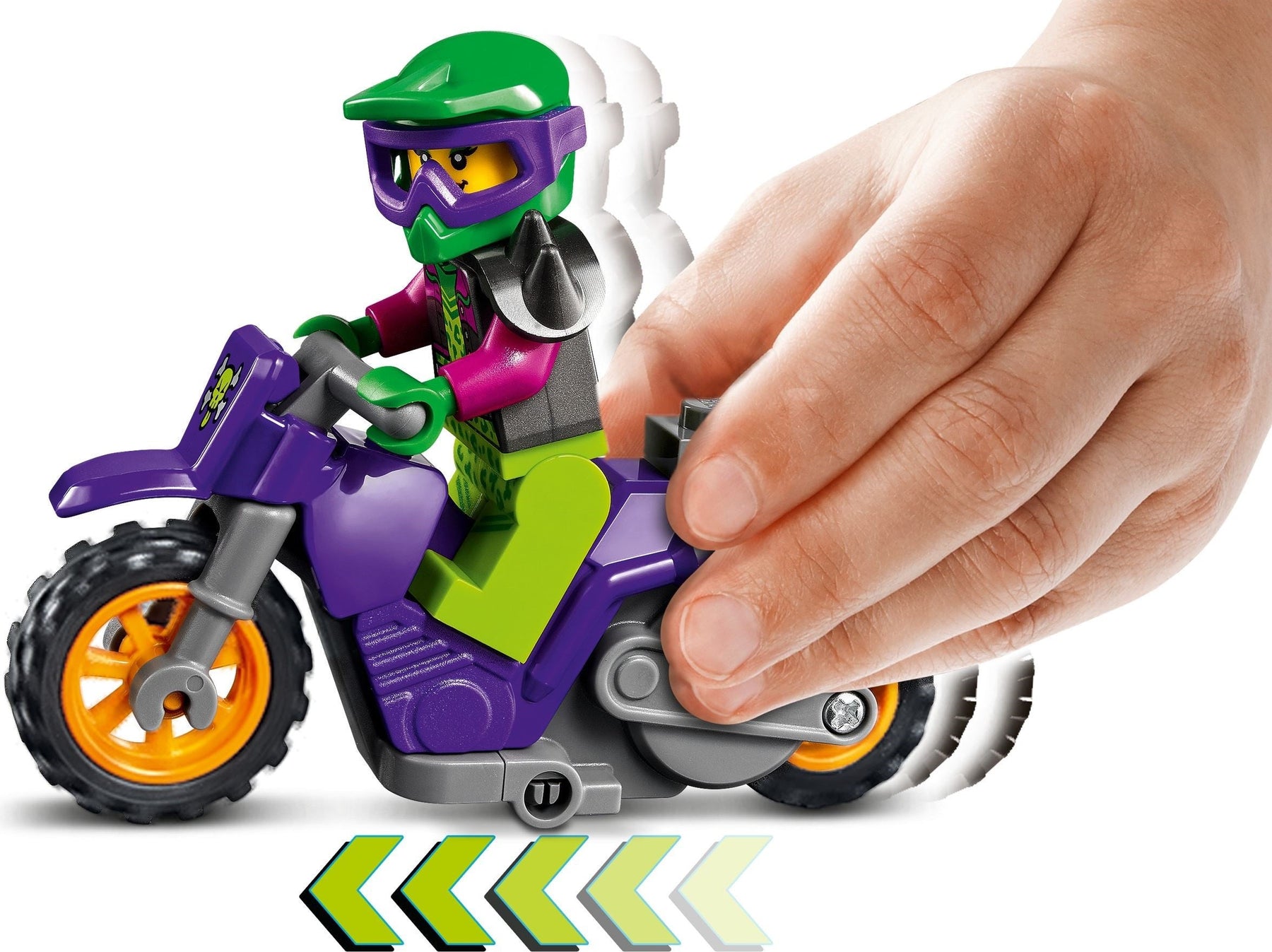 LEGO City 60296 : Wheelie Stunt Bike- Auzzi Store