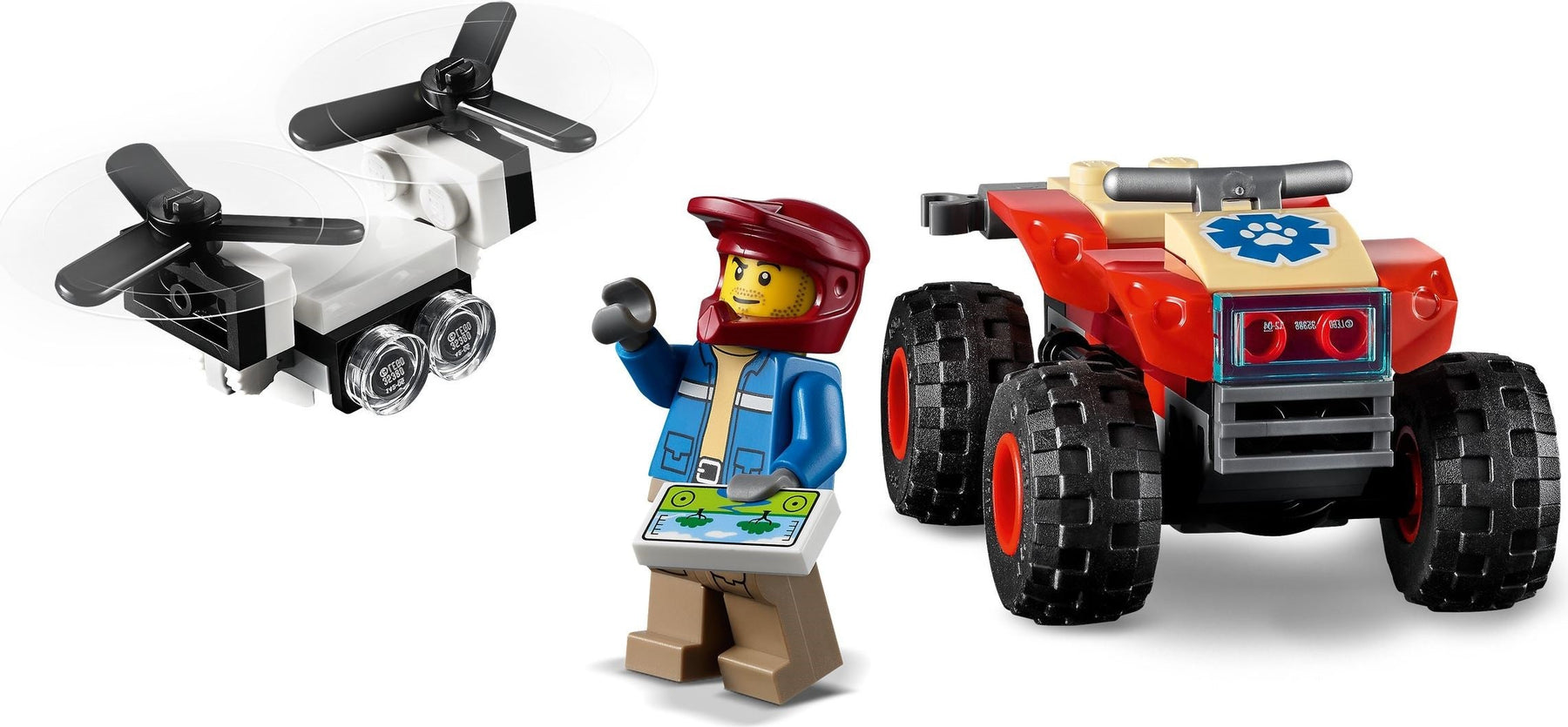 LEGO 60300 Wildlife Rescue ATV: Savanna Adventure Toy - SuperSaverAU - view 4