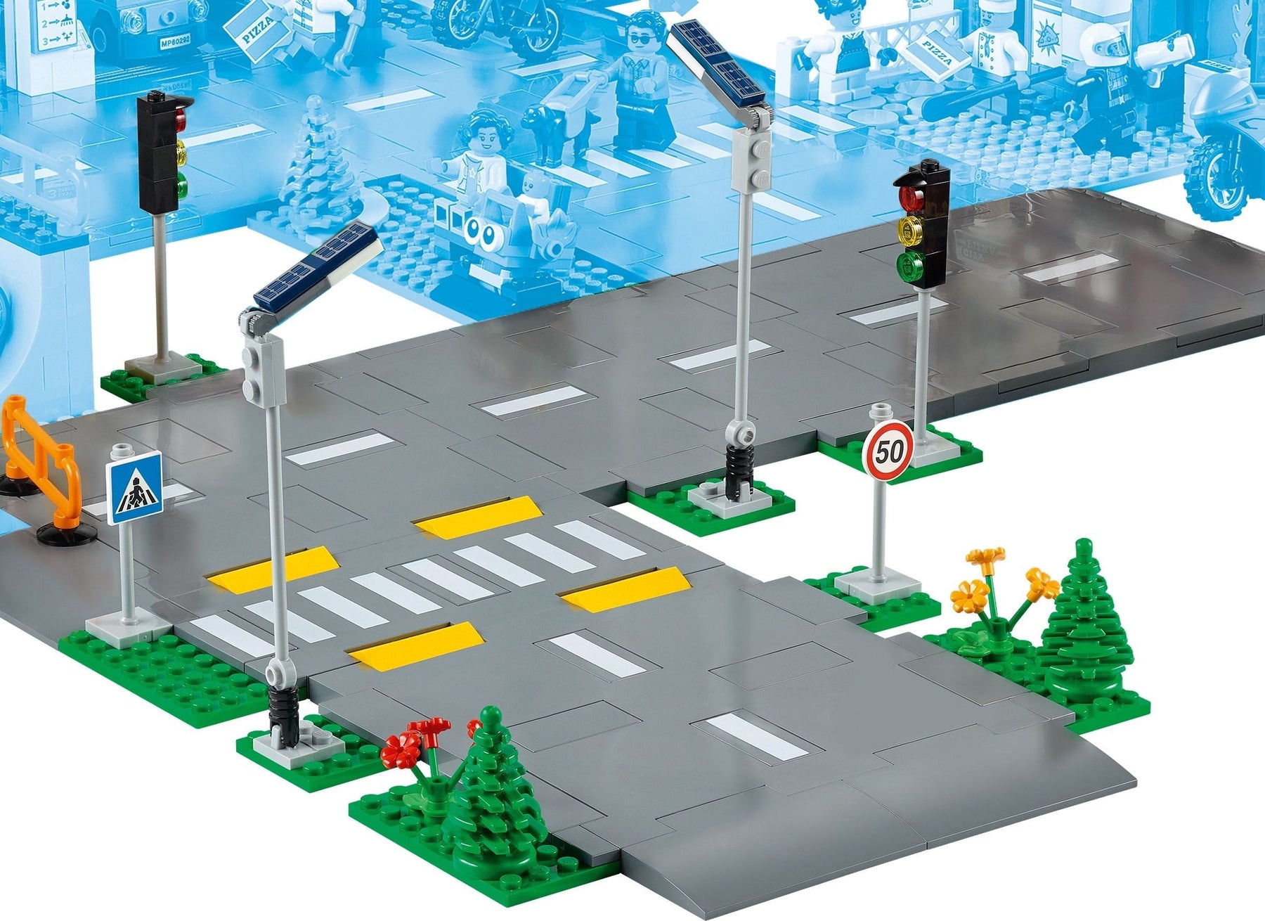 LEGO City Series 60304 Road Plates- Auzzi Store