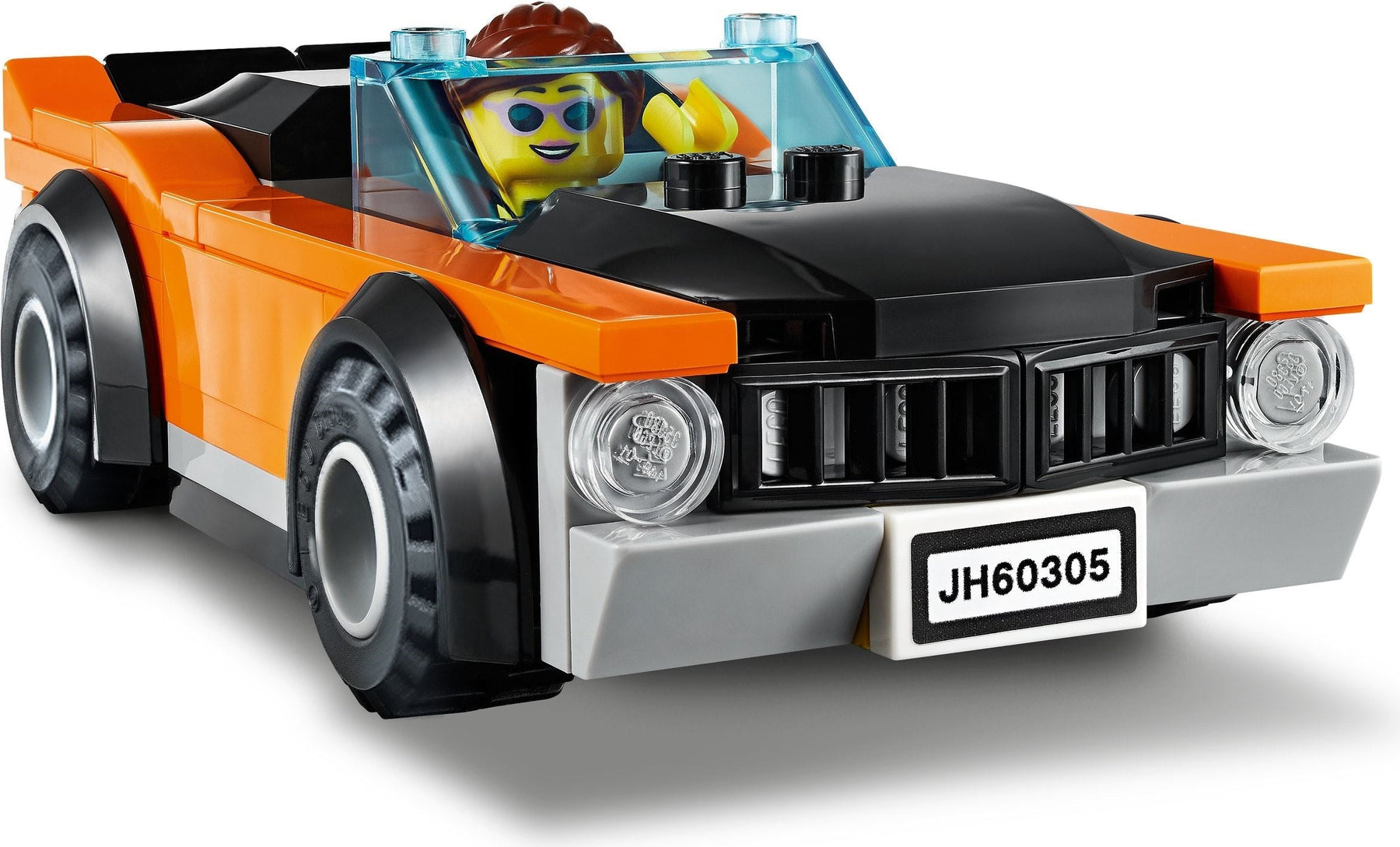LEGO 60305 Car Transporter: Toy Truck with Muscle Car - SuperSaverAU - view 7
