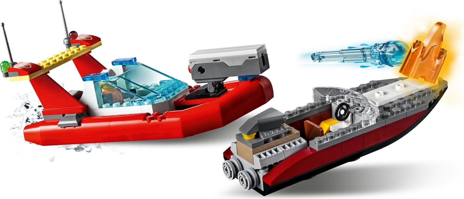 Lego City 60308 Seaside Police and Fire Mission- Auzzi Store