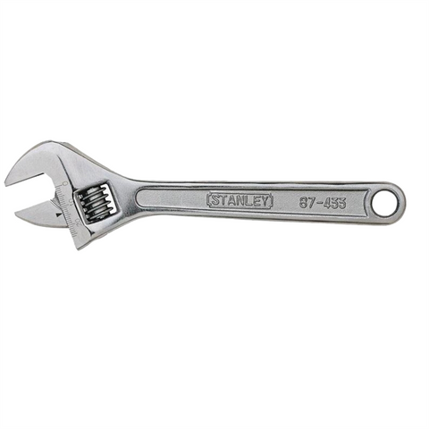 Stanley 250mm Adjustable Wrench Rust-Resistant Steel