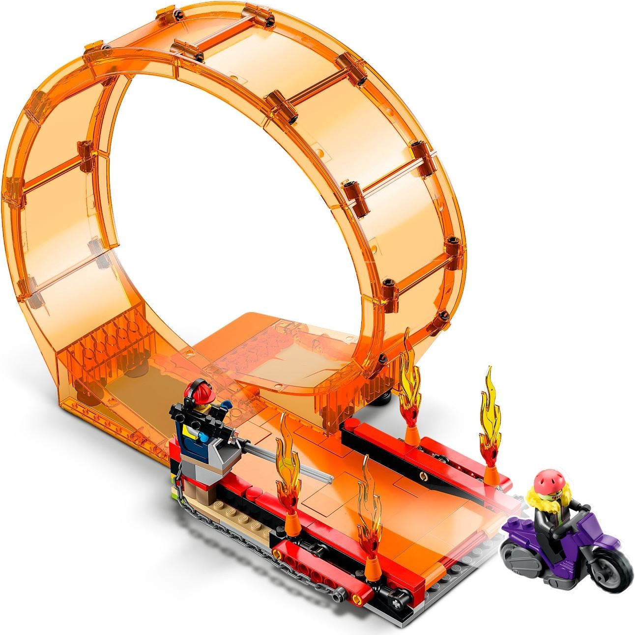 LEGO CITY STUNTZ Double Loop Stunt Arena Monster Truck Set (60339) - SuperSaverAU - view 6