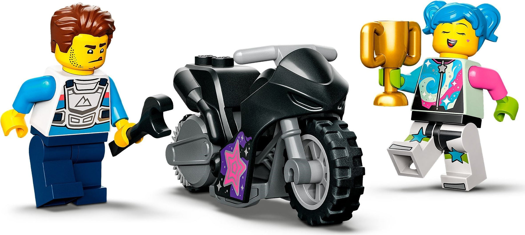 LEGO City 60341 The Knockdown Stunt Challenge- Auzzi Store