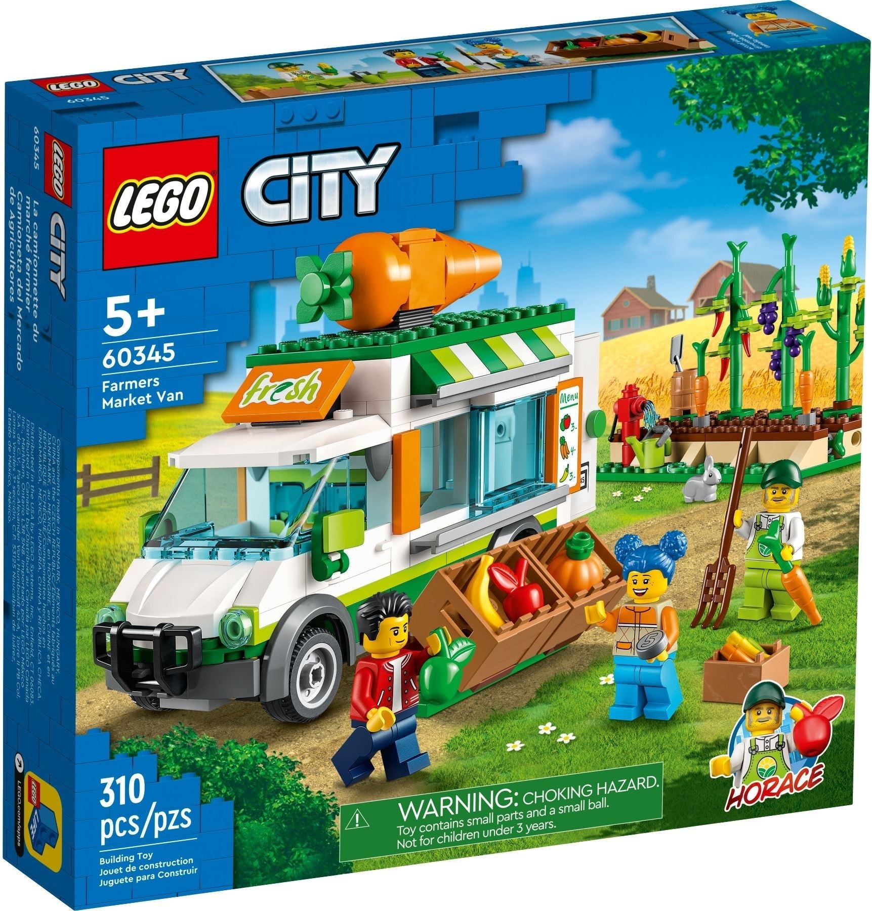LEGO 60345 Farmers Market Van - SuperSaverAU - view 1
