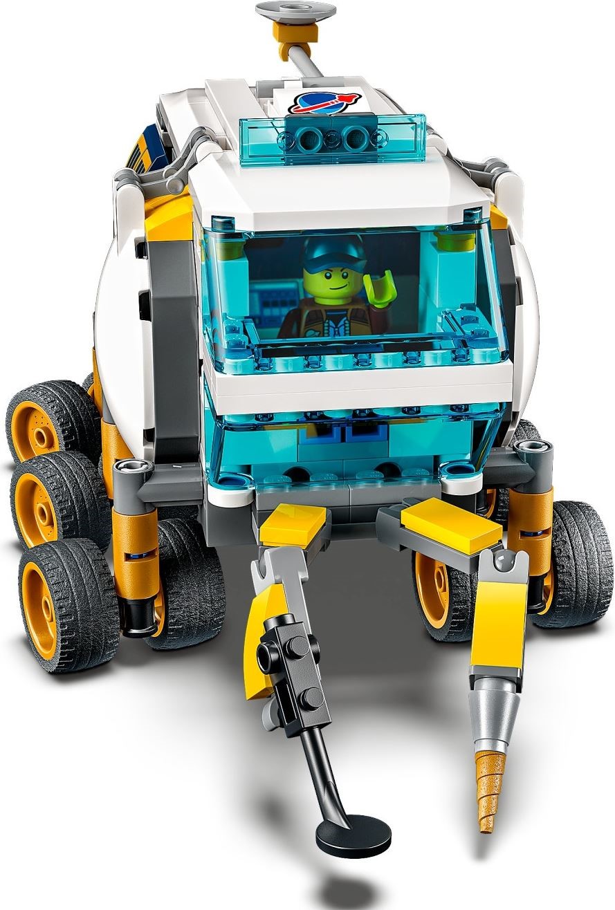 LEGO 60348 Lunar Roving Vehicle: Space Rover Toy for Kids 6+ - SuperSaverAU - view 5