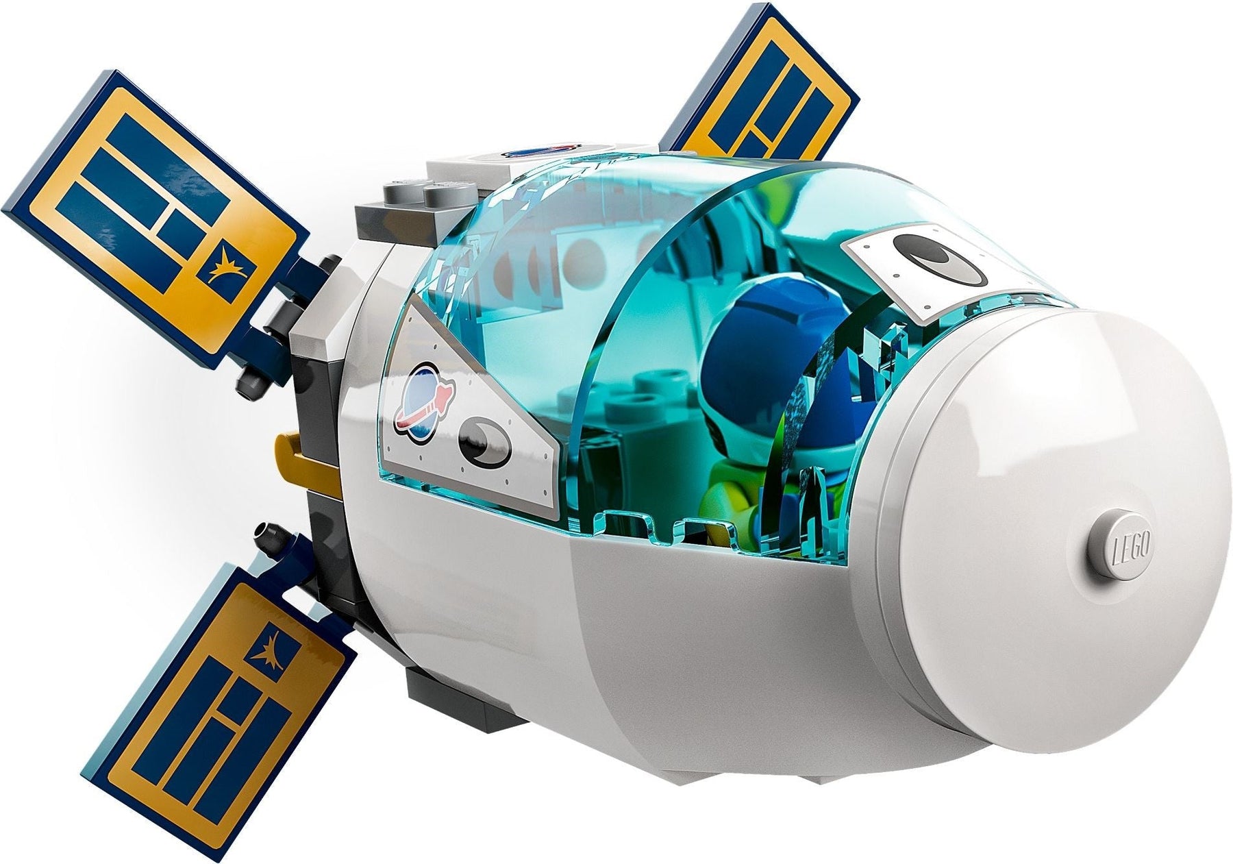 LEGO 60349 Lunar Space Station: Build & Explore the Moon! - SuperSaverAU - view 4