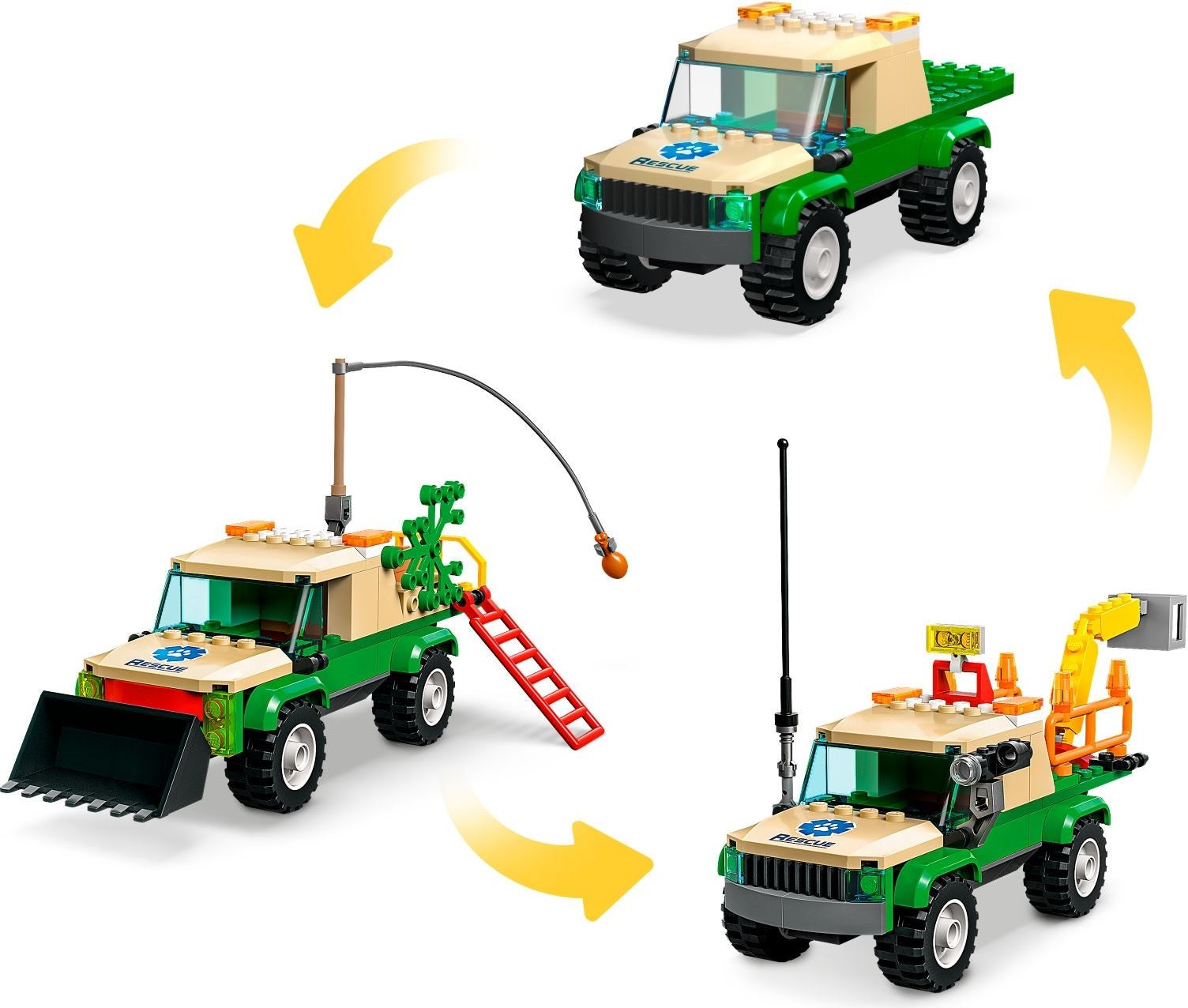 LEGO City 60353 Wild Animal Rescue Missions- Auzzi Store