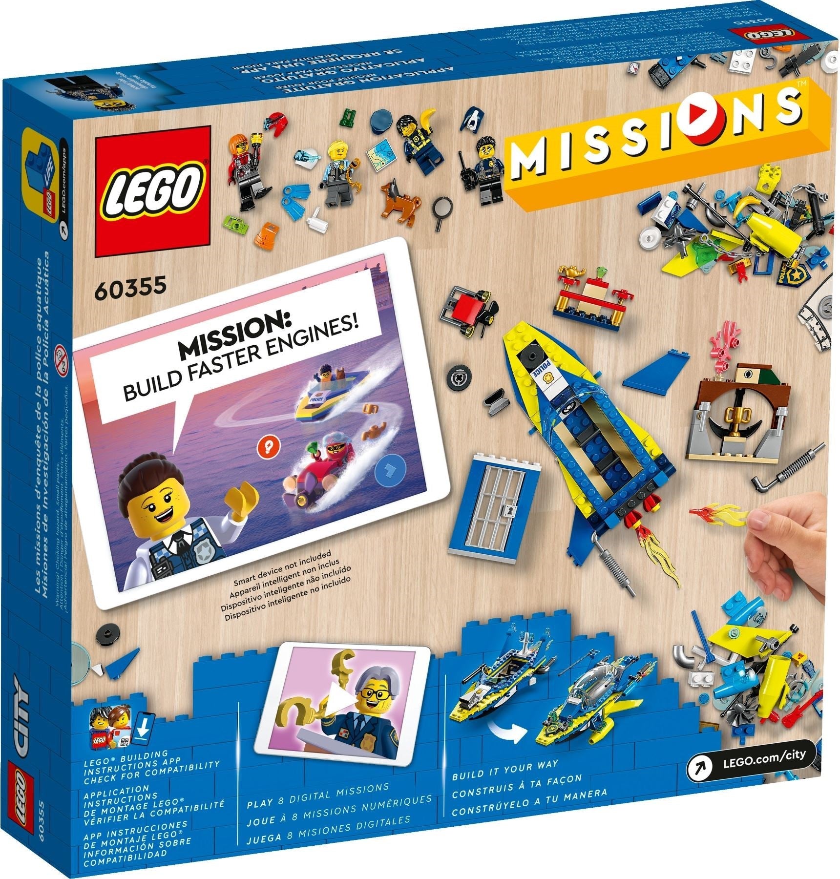 LEGO City 60355 Water Police Detective Missions- Auzzi Store
