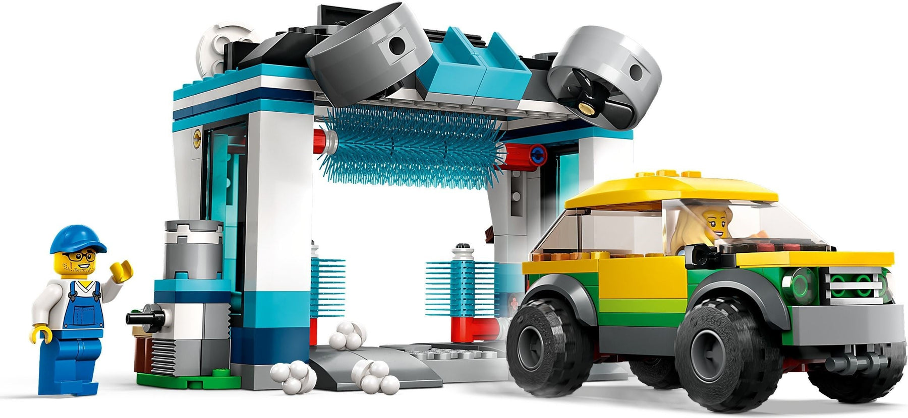 LEGO 60362 Car Wash – Interactive Vehicle Care Playset - SuperSaverAU - view 2
