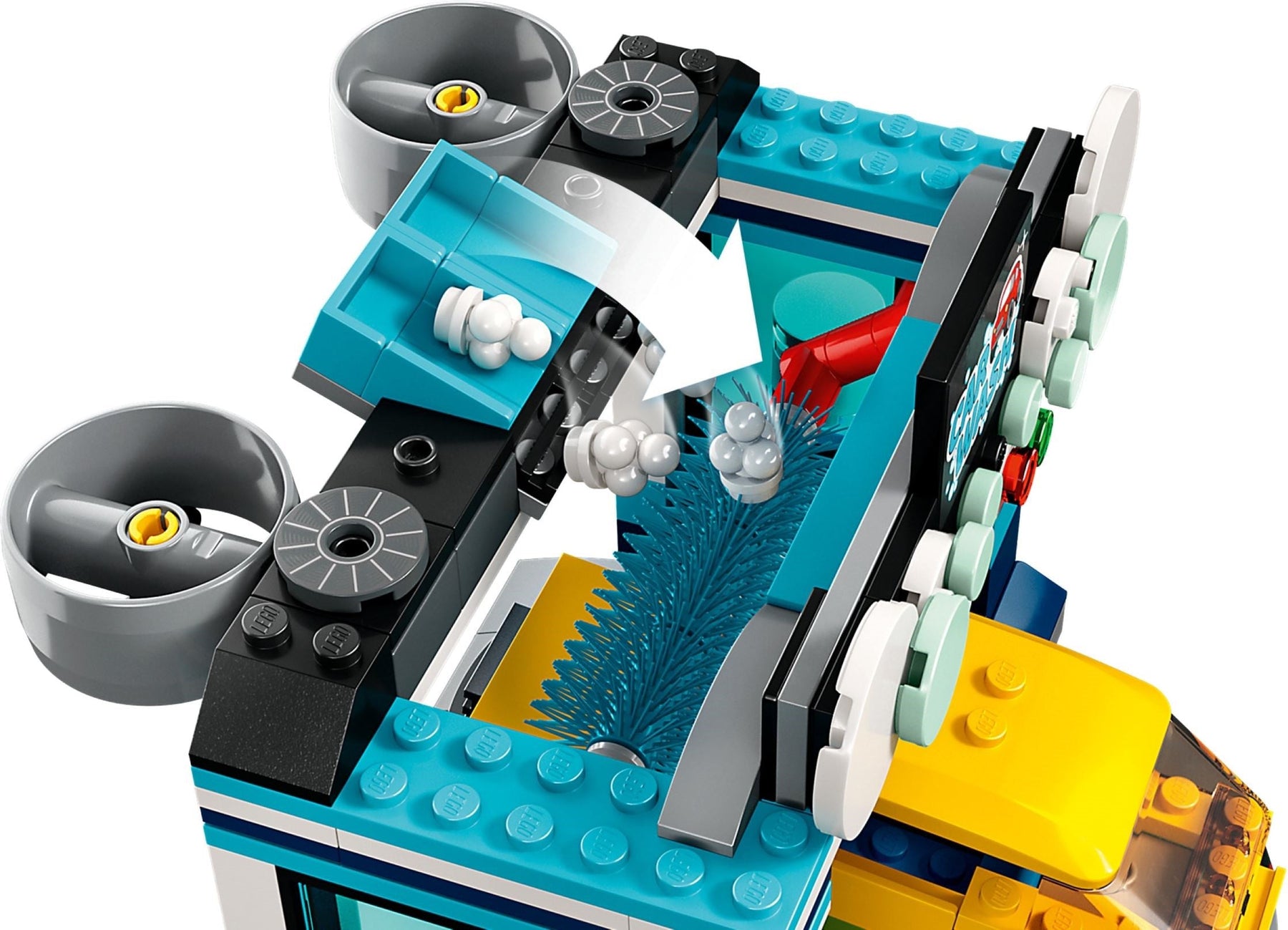 LEGO 60362 Car Wash – Interactive Vehicle Care Playset - SuperSaverAU - view 4