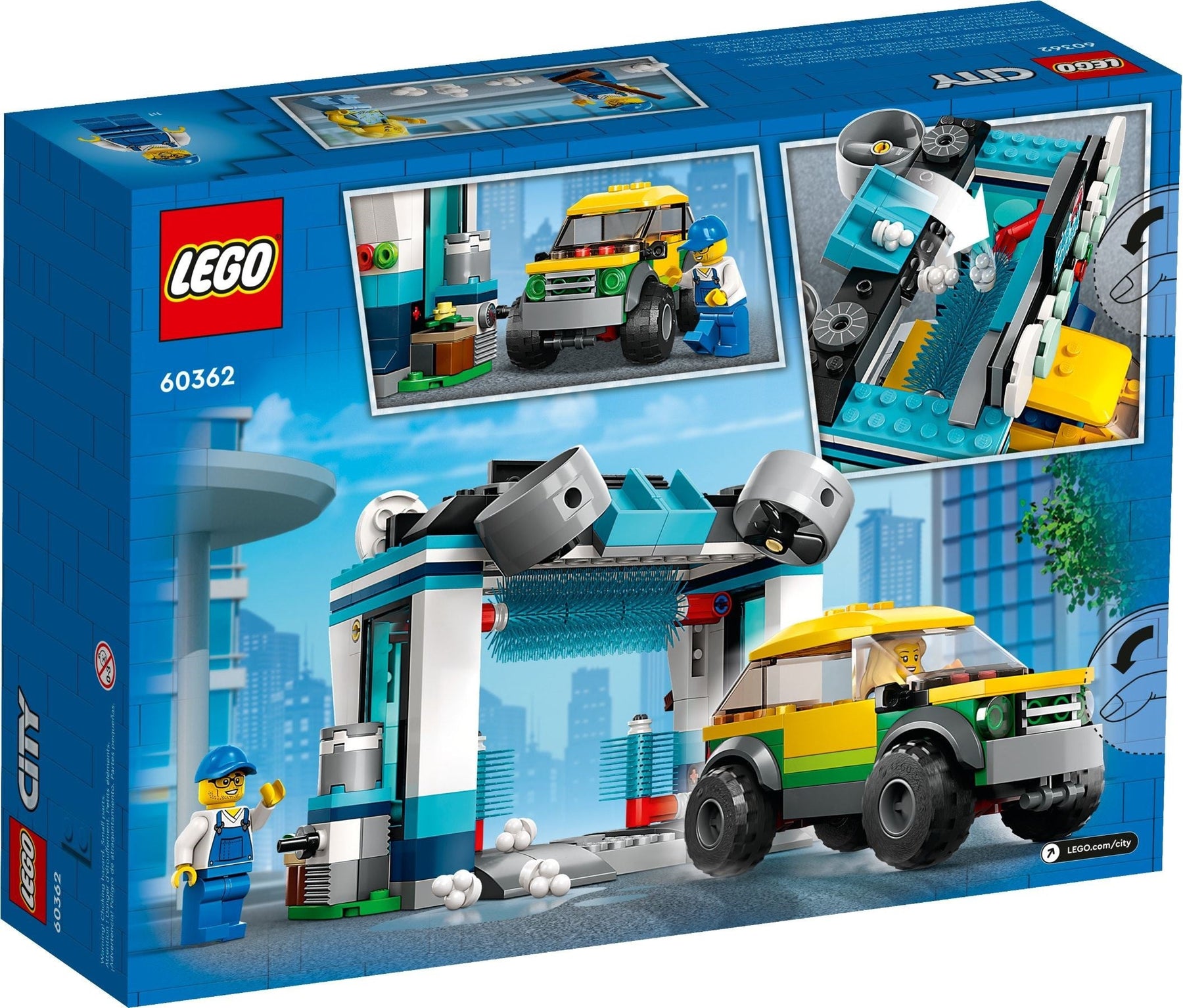 LEGO 60362 Car Wash – Interactive Vehicle Care Playset - SuperSaverAU - view 6