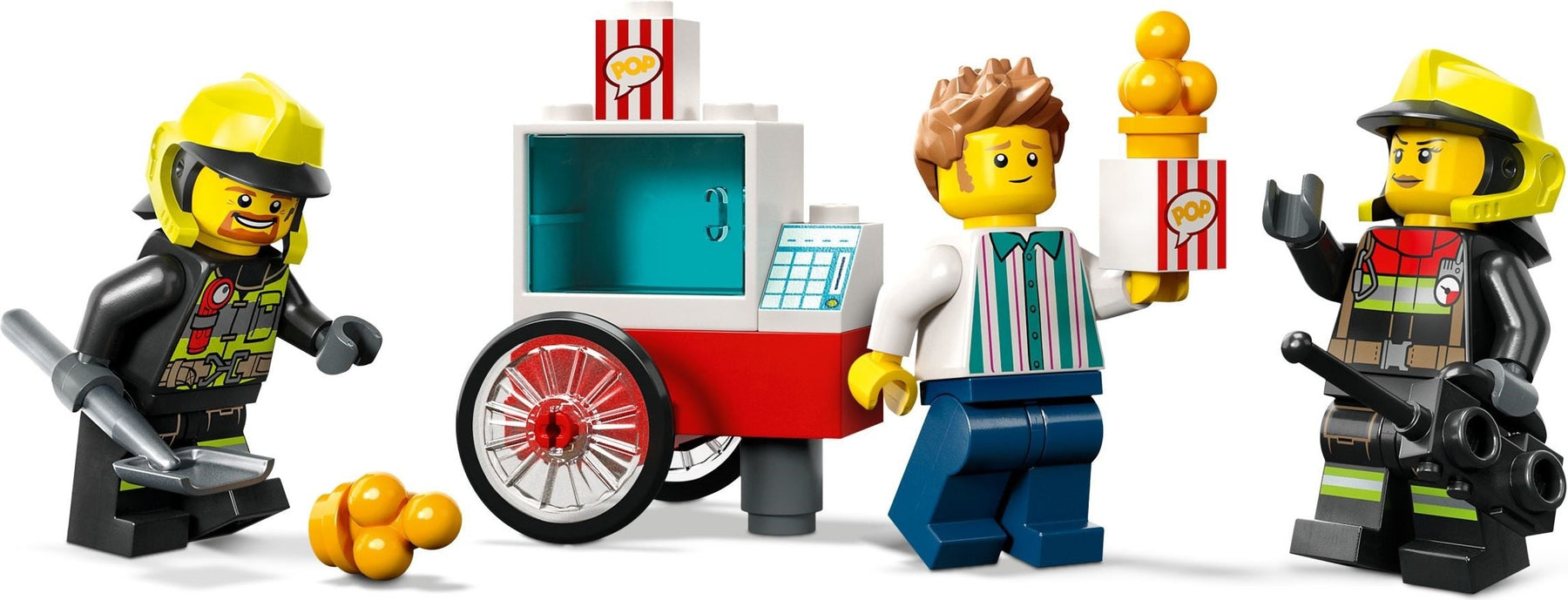 LEGO City Series 60375 Fire Station and Fire Truck- Auzzi Store
