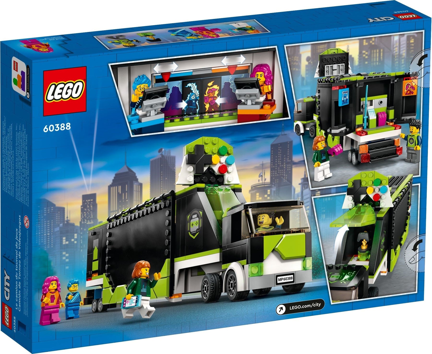LEGO City Series 60388 Gaming Tournament Truck- Auzzi Store