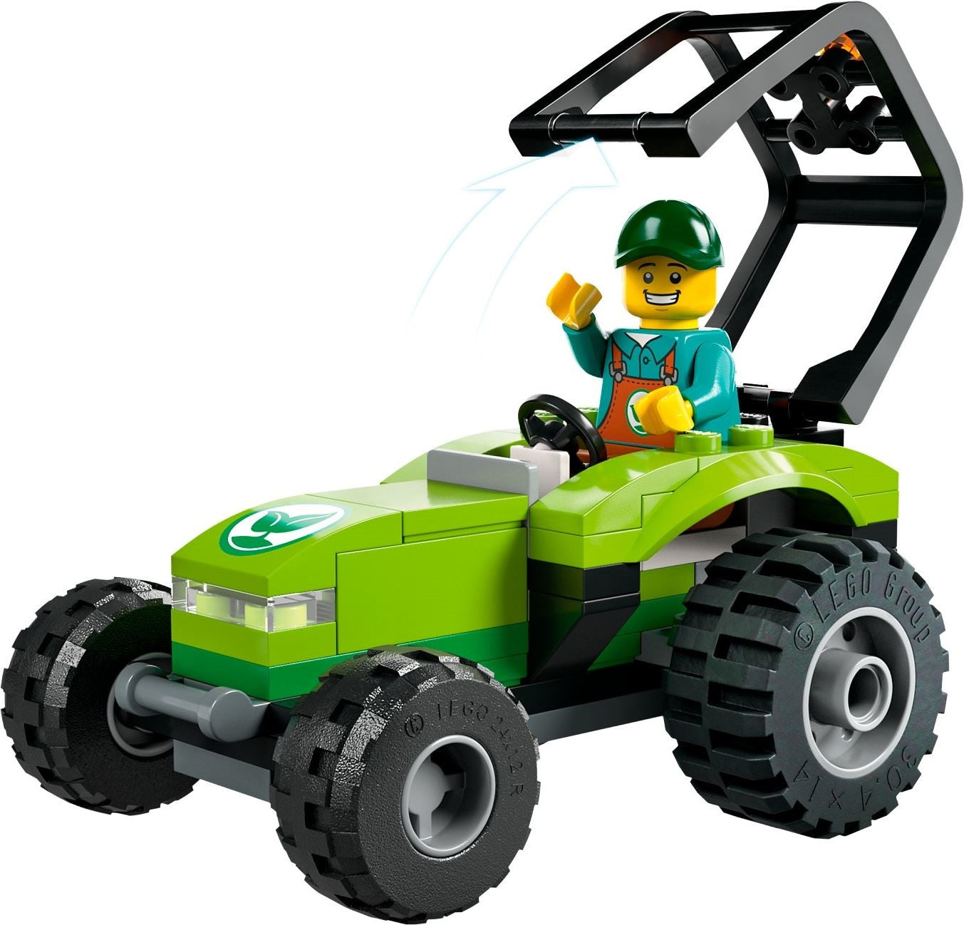 LEGO 60390 Park Tractor – Nature Care Playset for Kids - SuperSaverAU - view 3