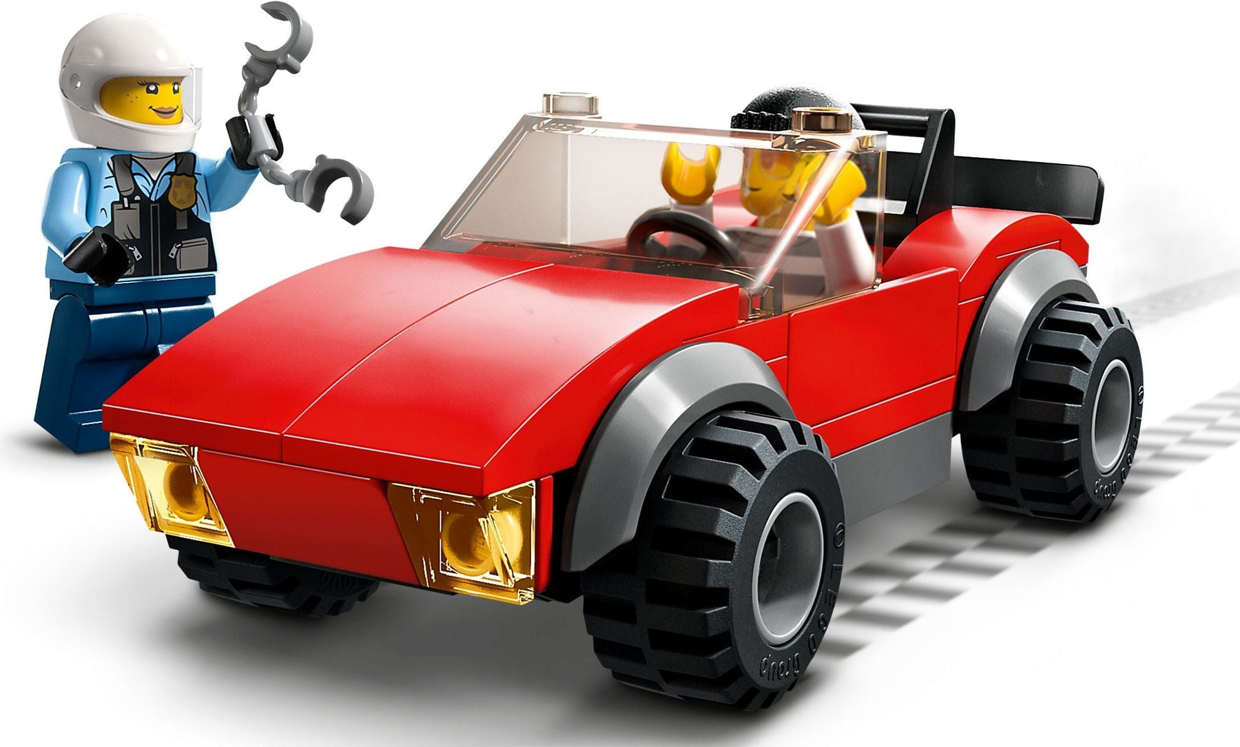 LEGO City Series 60392 Police Bike Car Chase- Auzzi Store