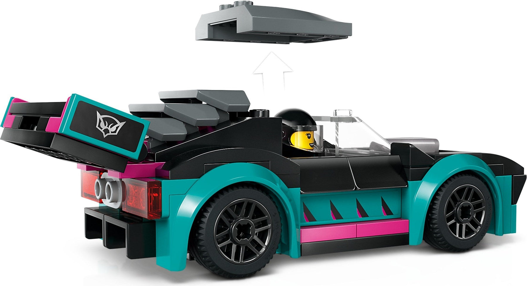 LEGO City Series 60406 Race Car and Car Carrier Truck- Auzzi Store
