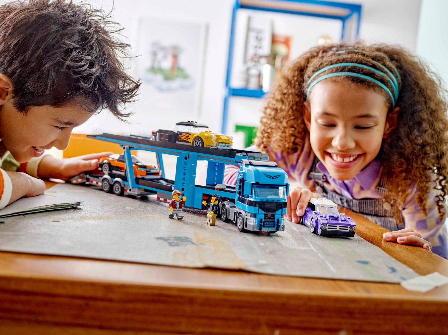 LEGO City Car Transporter Truck with Sports Cars 60407 - SuperSaverAU - view 7
