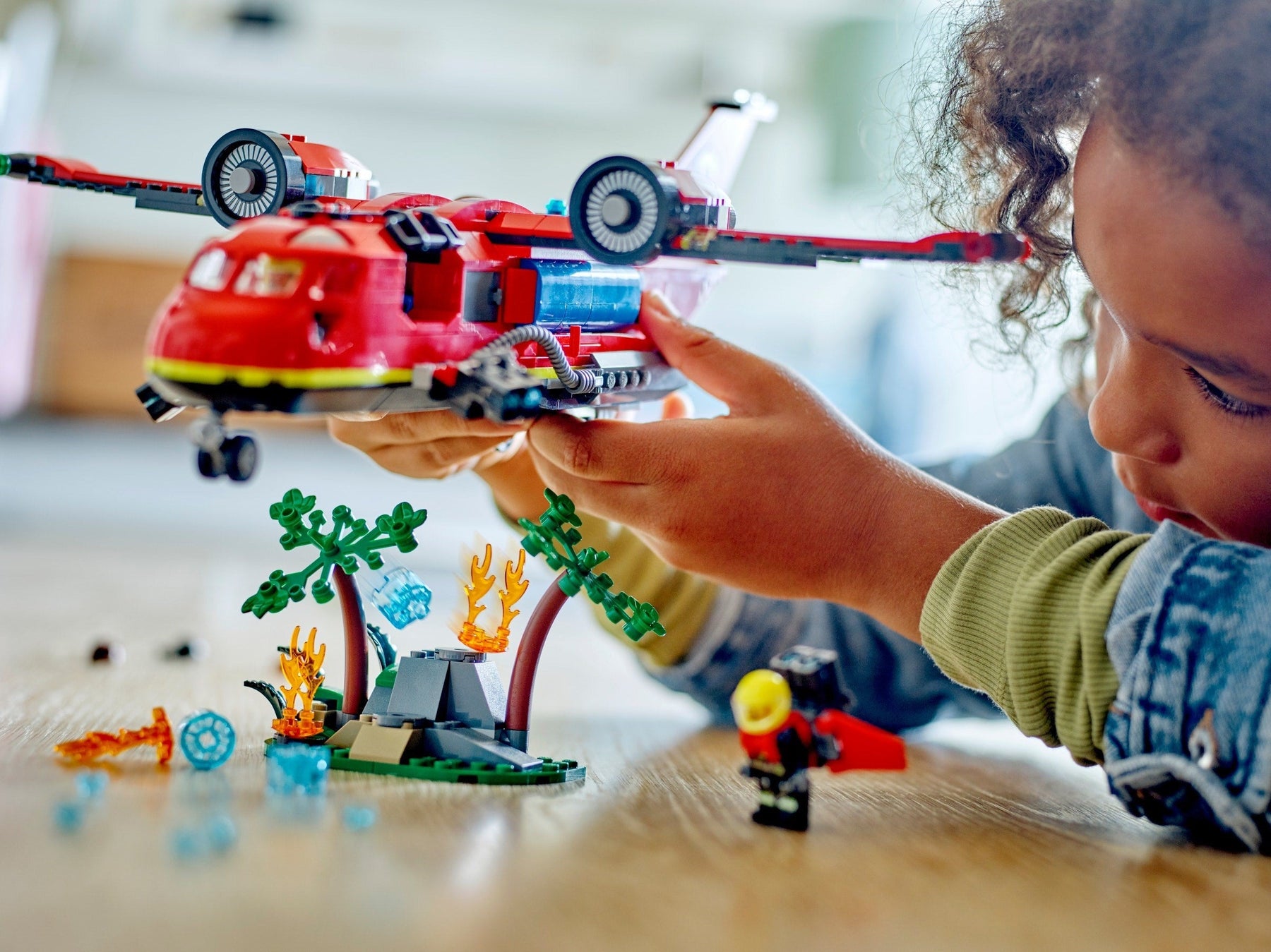 LEGO City 60412 Fire Rescue Plane - SuperSaverAU - view 7