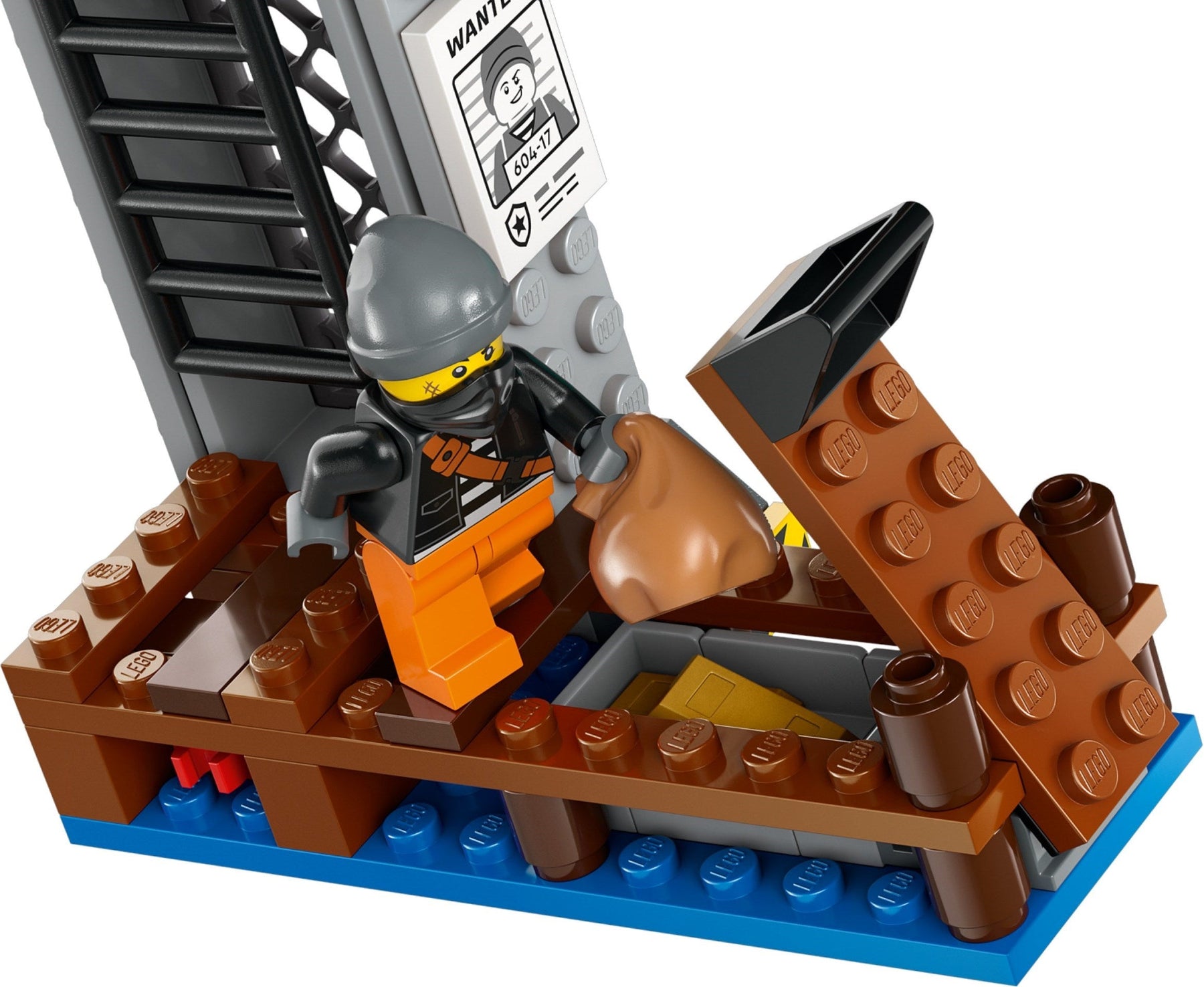 LEGO City Police Speedboat and Crooks Hideout 60417 - SuperSaverAU - view 4