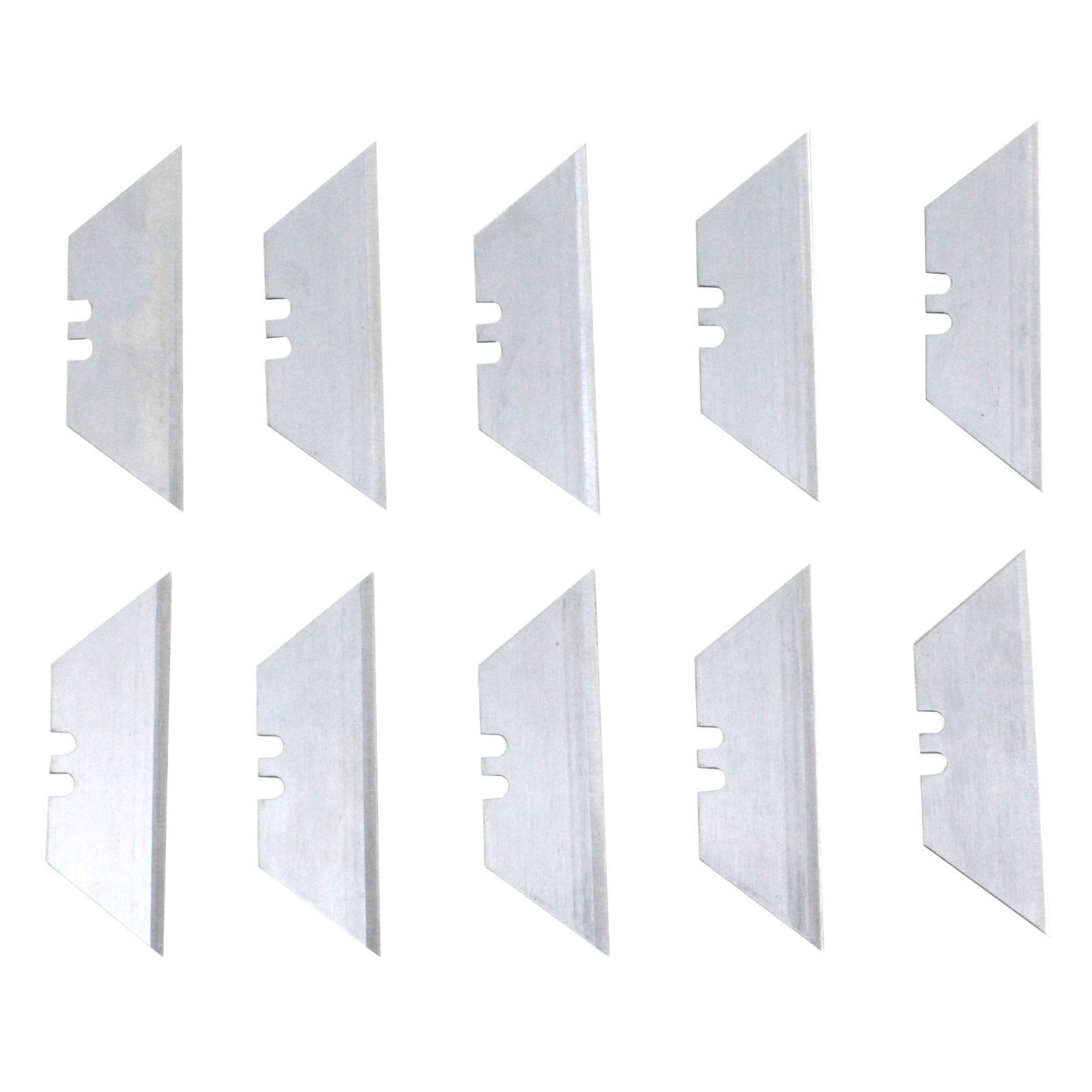 Craftright Utility Knife Blades 10 Pack - 60mm Steel Replacement Blades