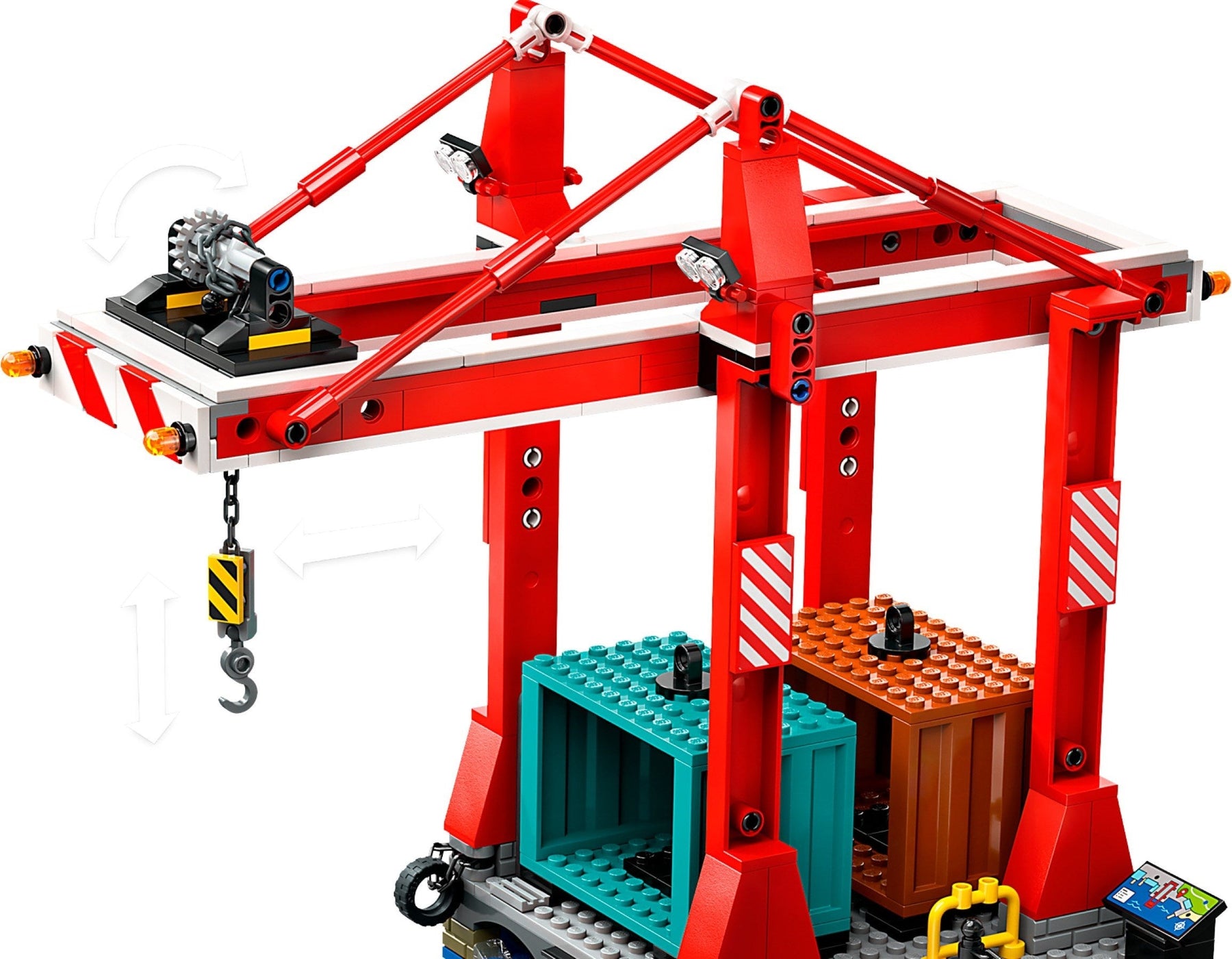 LEGO City 60422 Seaside Harbor with Cargo Ship- Auzzi Store